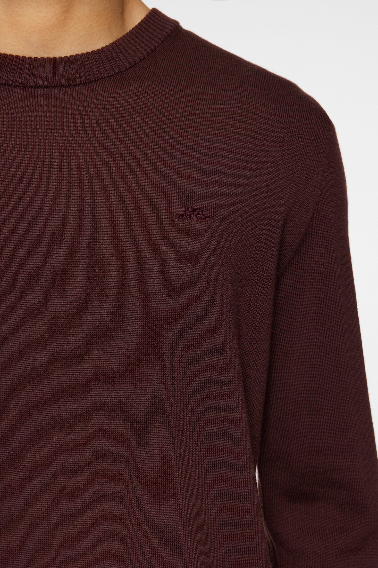 Keane Merino Crew Neck / Huckleberry - Image 6