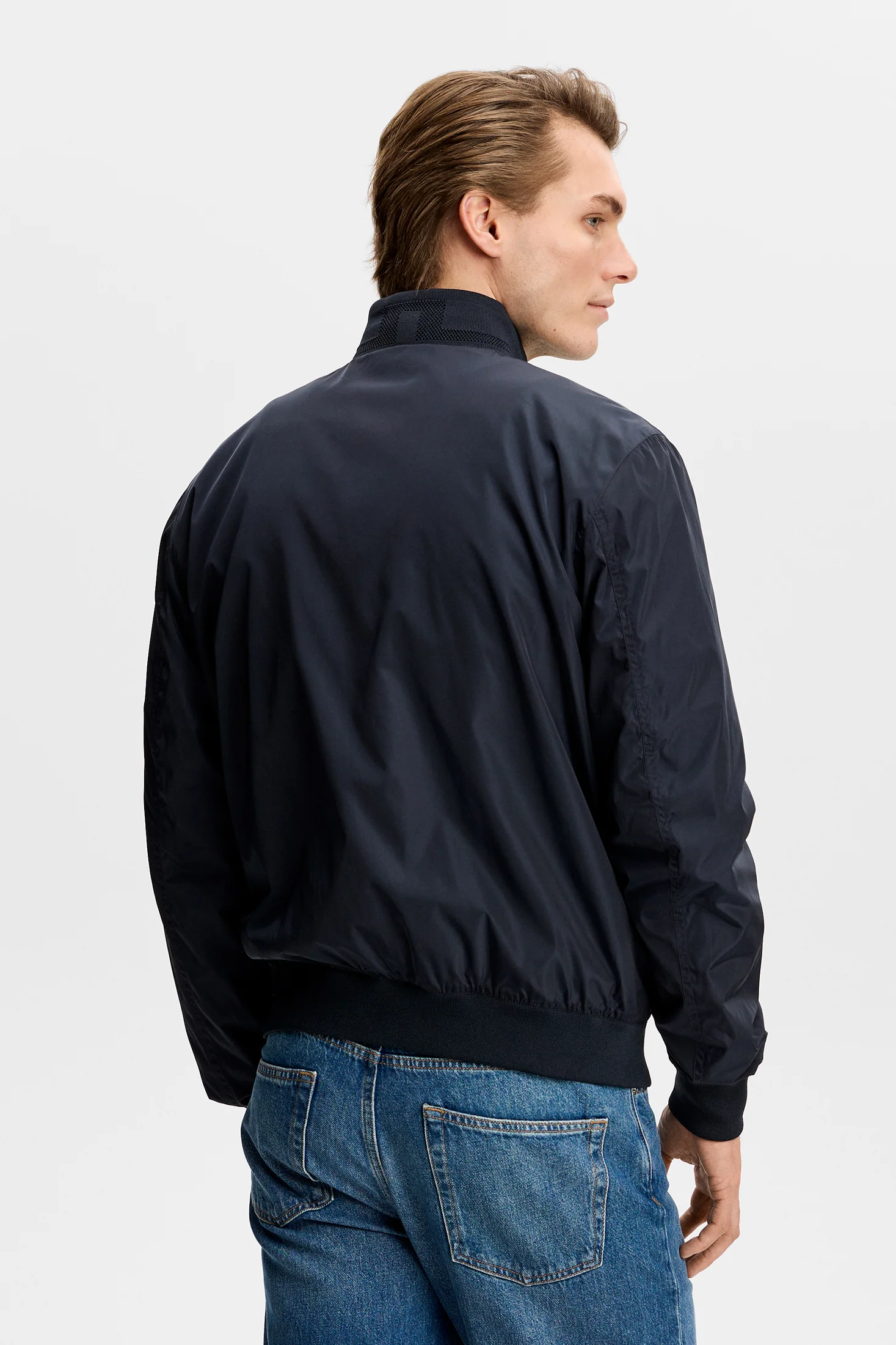 Kevin Poly Jacket / JL Navy - Image 3