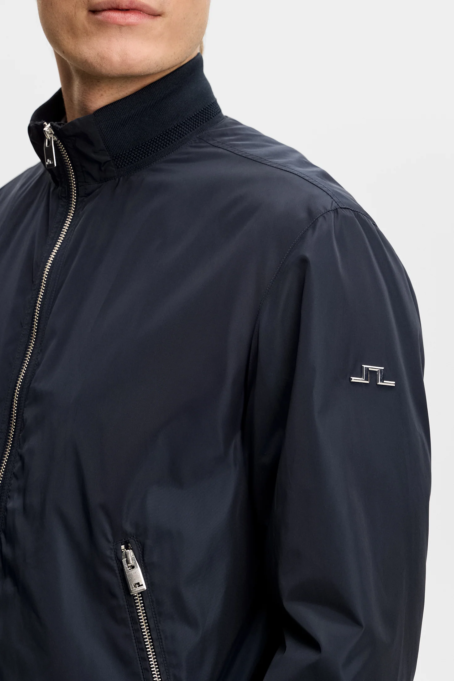 Kevin Poly Jacket / JL Navy - Image 5