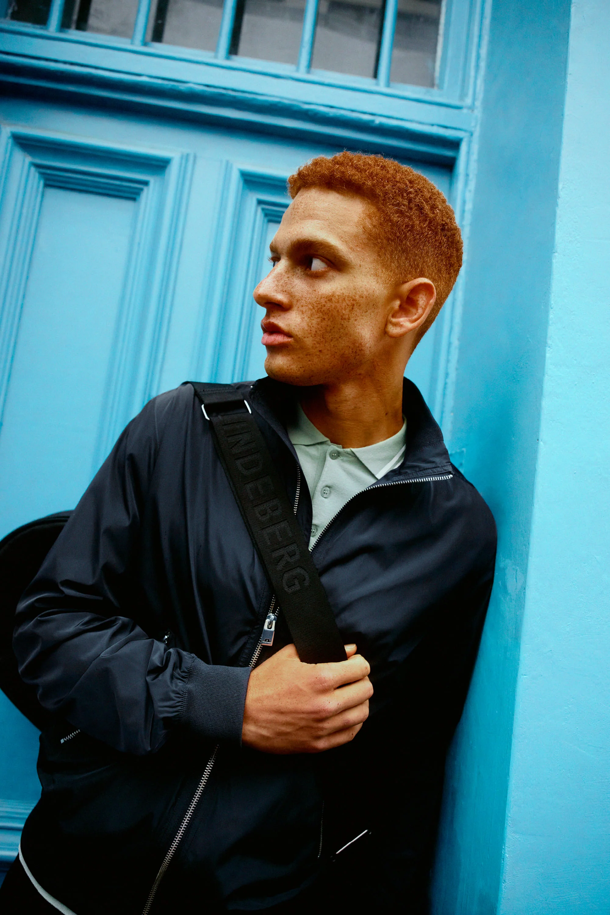 Kevin Poly Jacket / JL Navy - Image 6