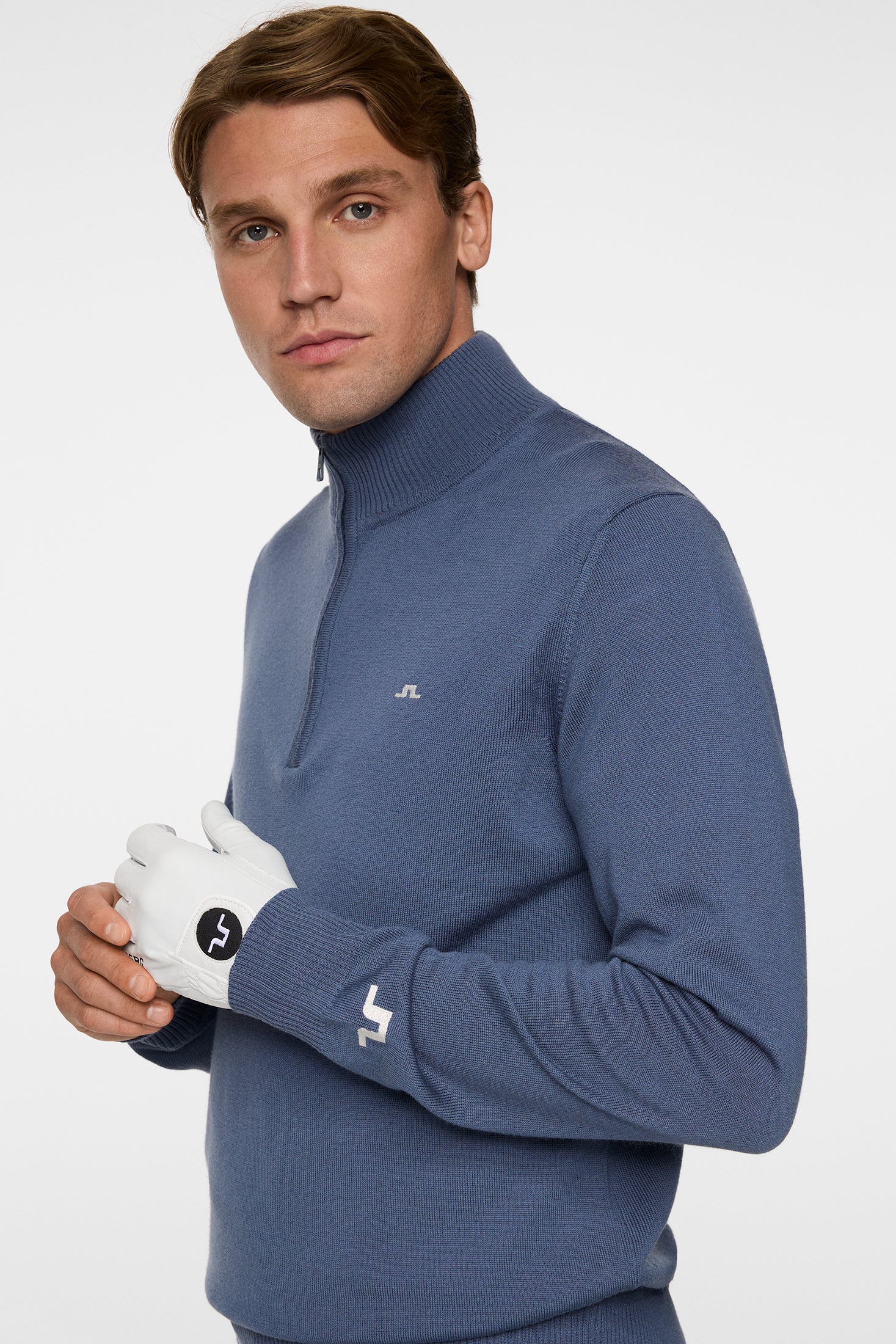Kian Zipped Sweater / Vintage Indigo - Image 5