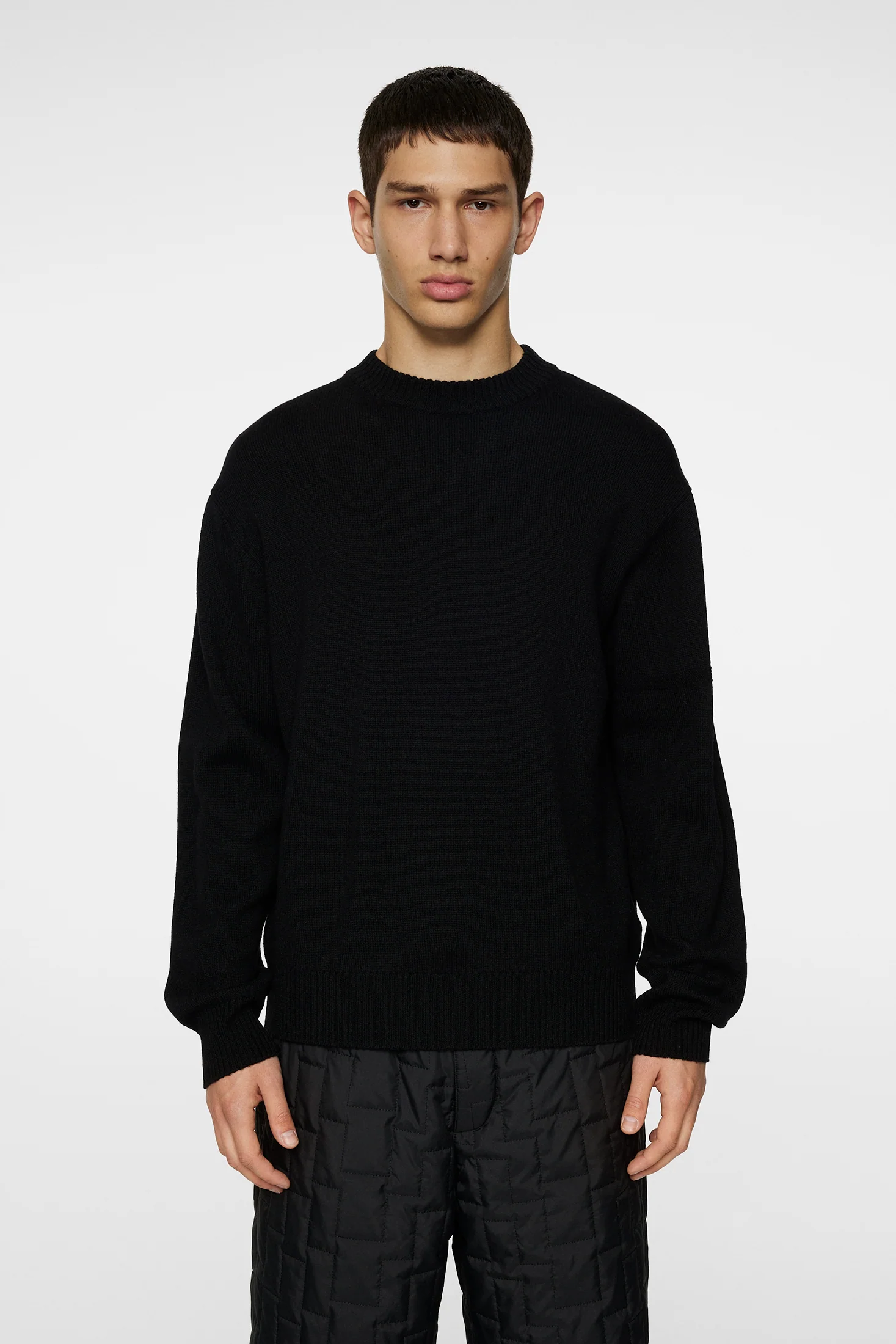 Kino Merino Crew / Black - Image 2
