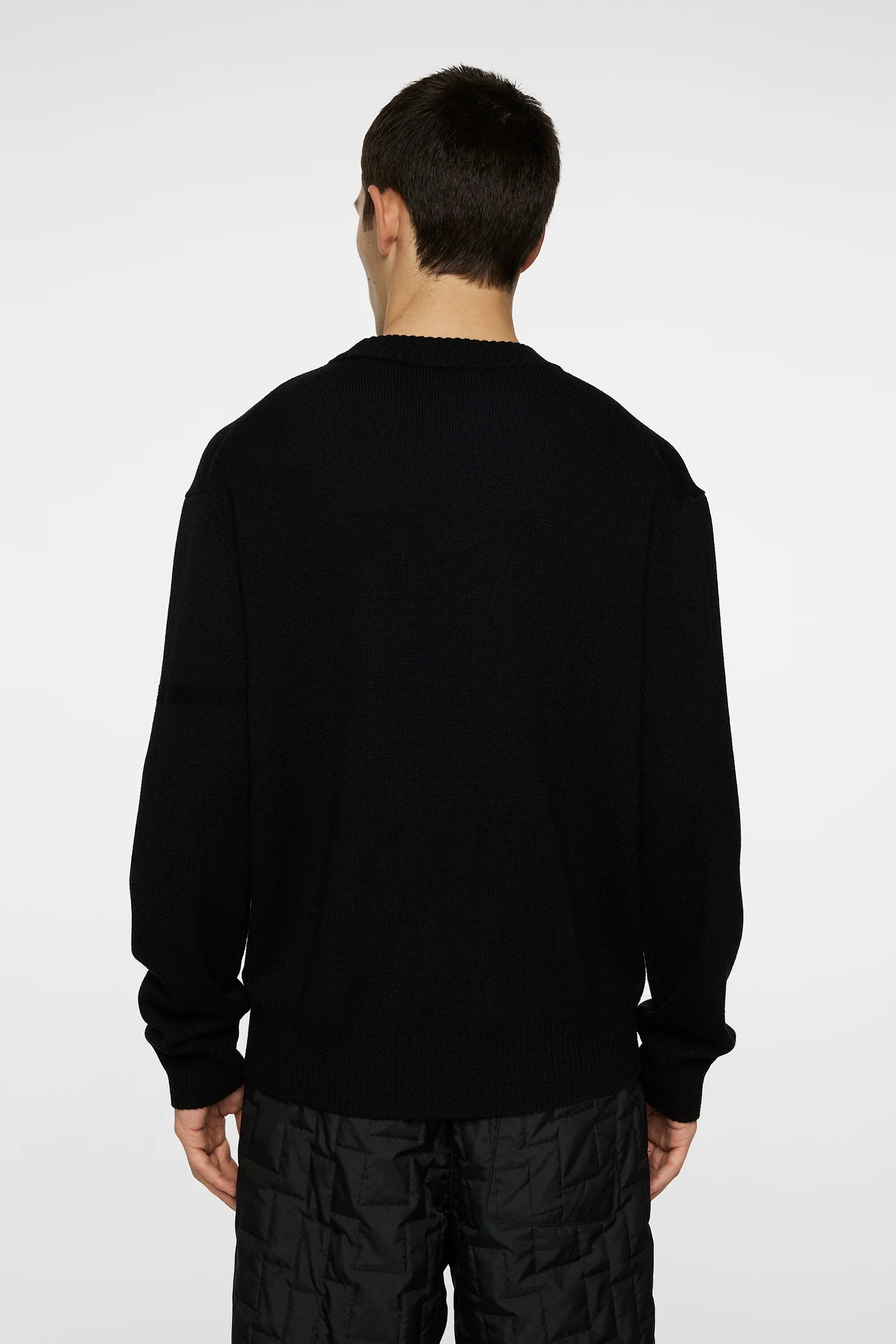 Kino Merino Crew / Black - Image 3