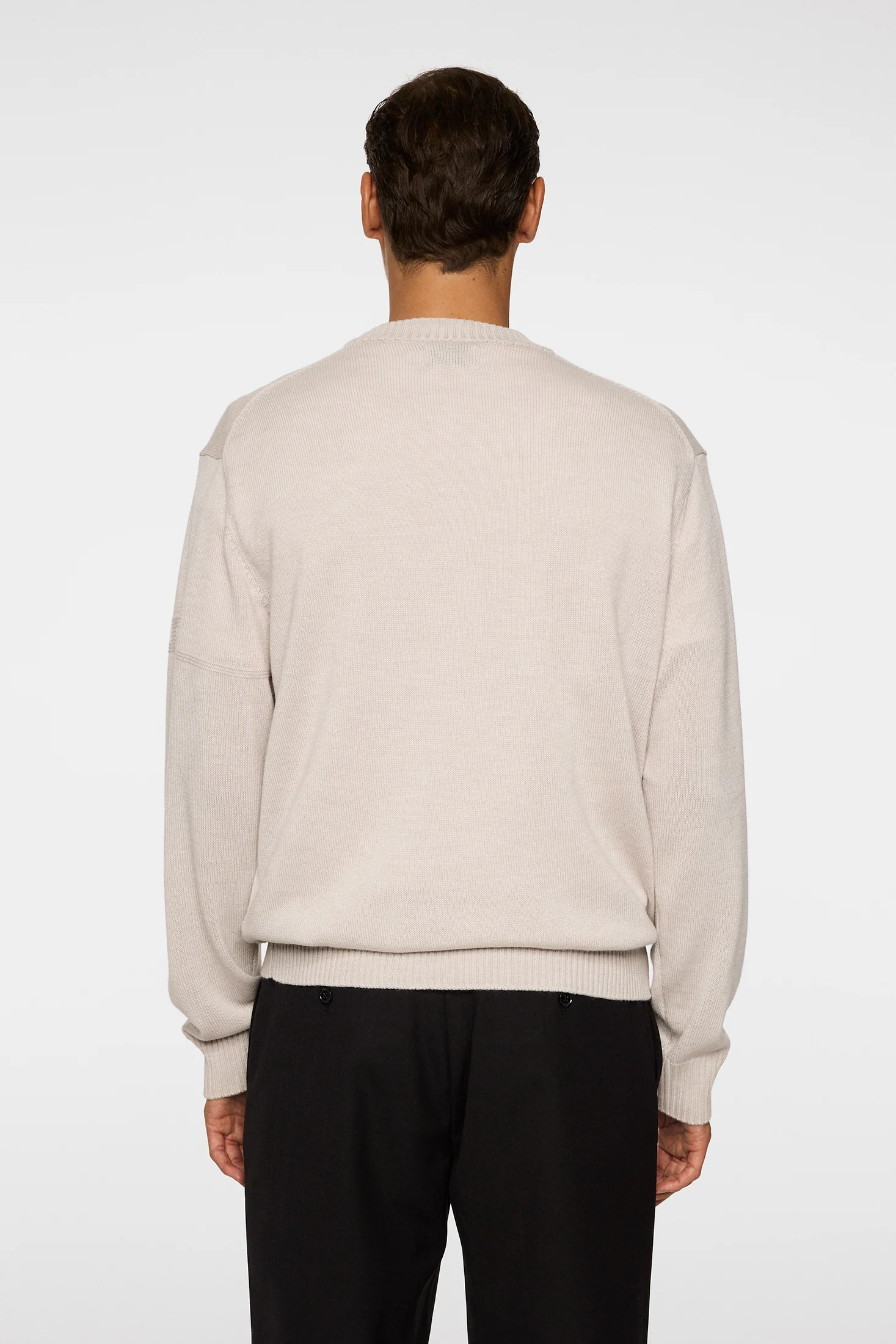 Kino Merino Crew / Moonbeam Melange - Image 3