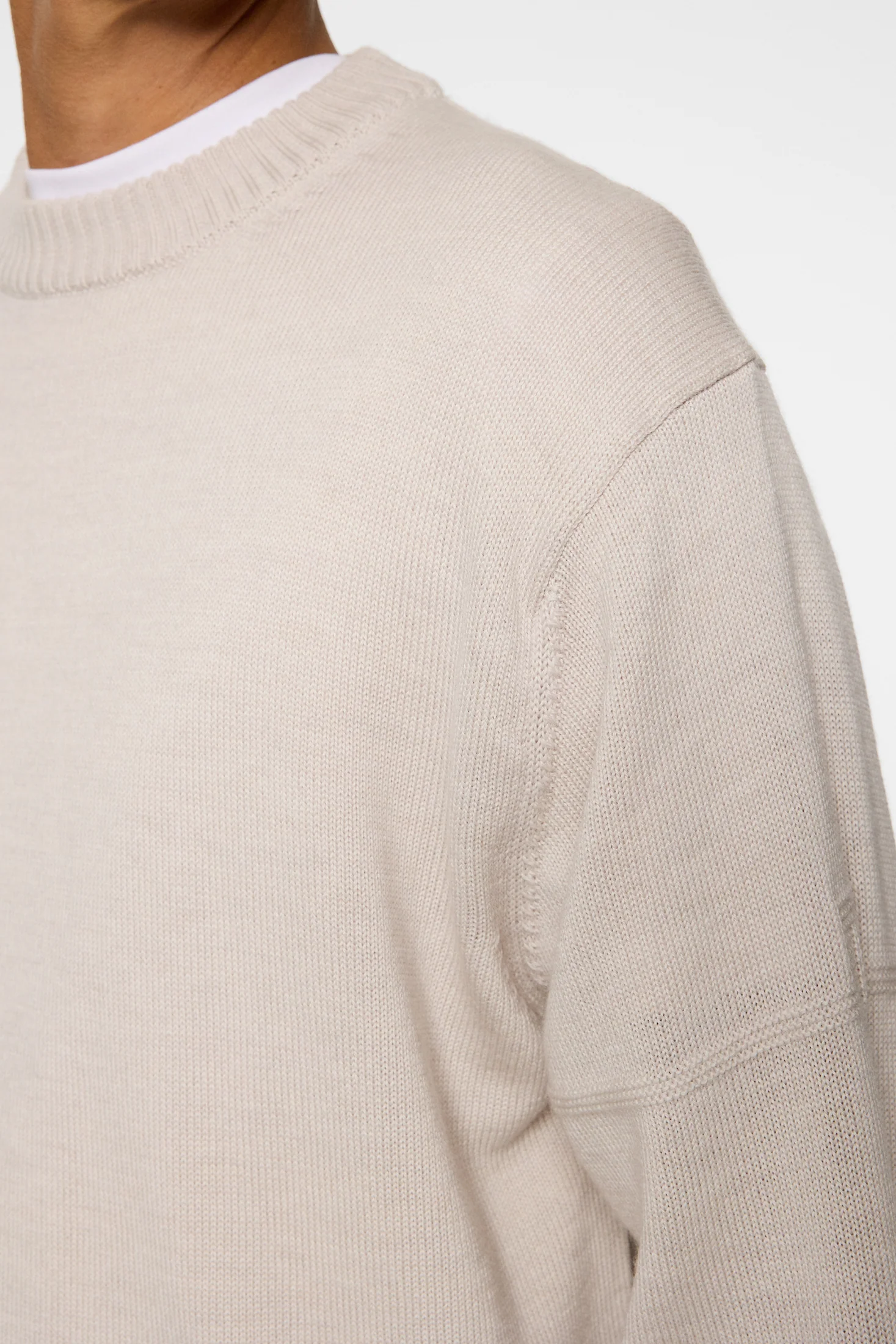 Kino Merino Crew / Moonbeam Melange - Image 6