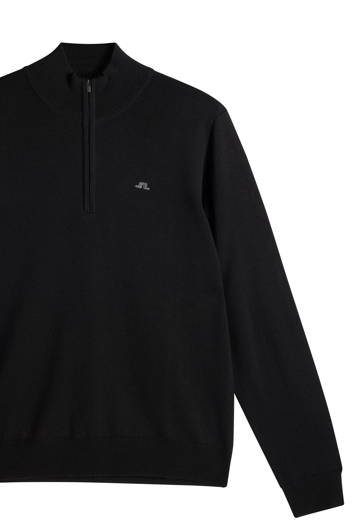 Kiyan Quarter Zip Sweater / Black - Image 6