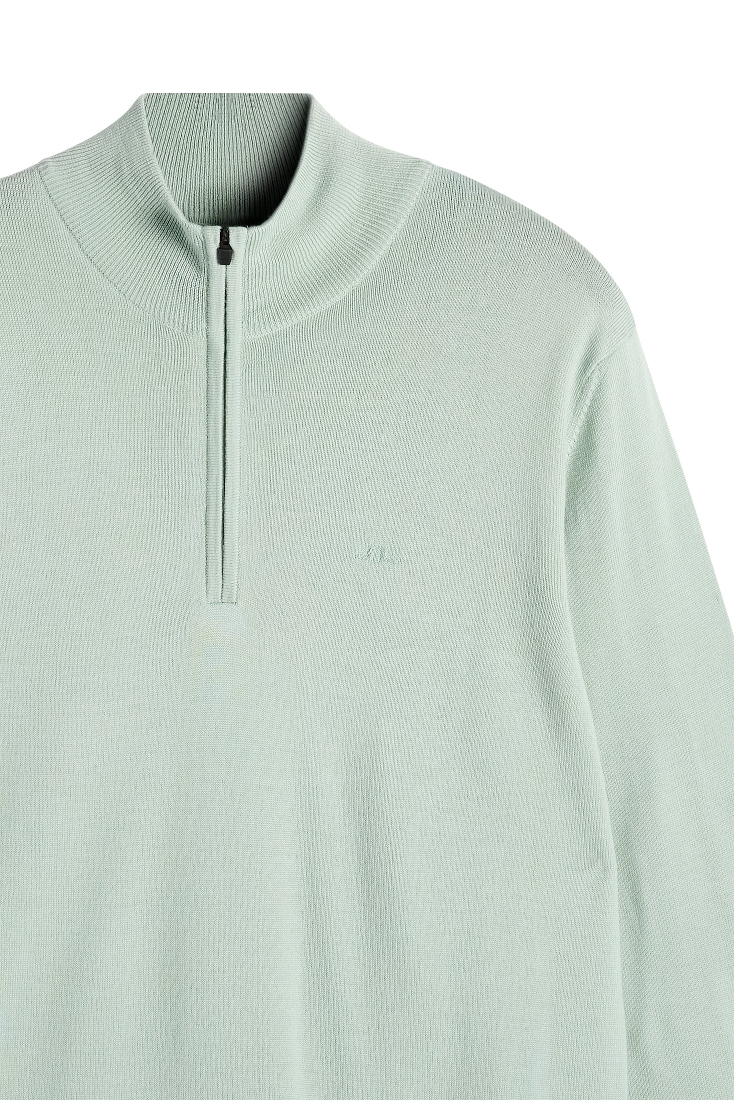 Kiyan Quarter Zip Sweater / Jadeite - Image 2