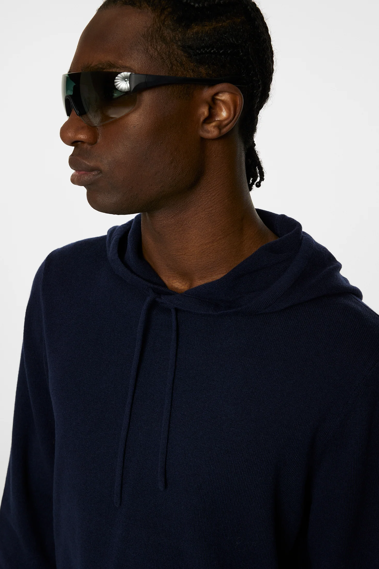 Kolton Cashmere Hoodie / JL Navy - Image 5