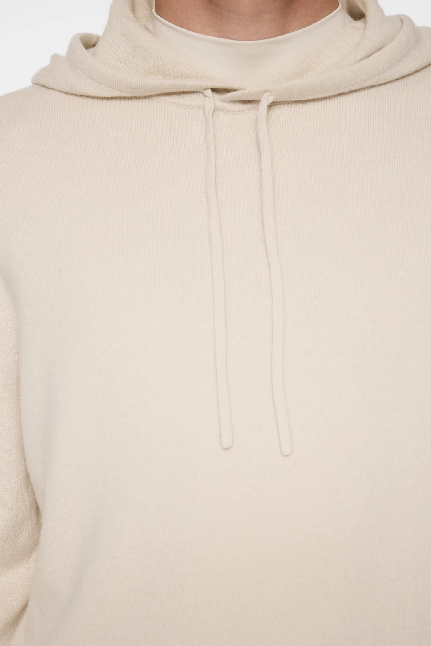 Kolton Cashmere Hoodie / Moonbeam - Image 6