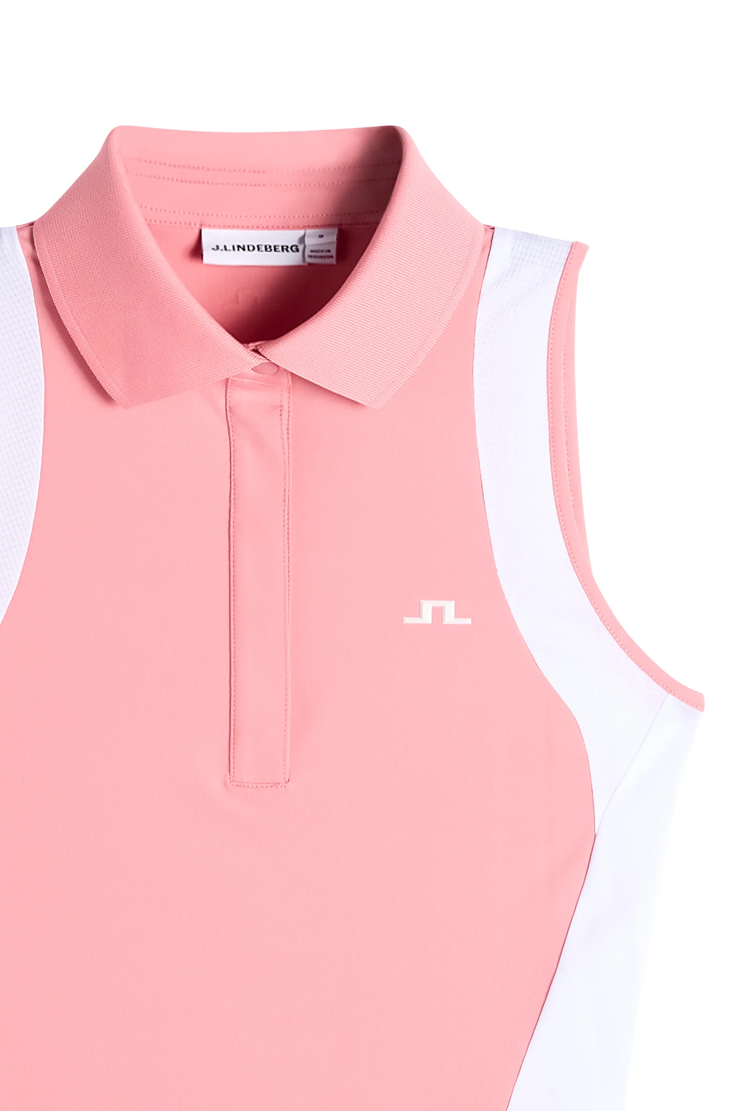 Krissi Sleeveless Polo / Flamingo Plume - Image 6