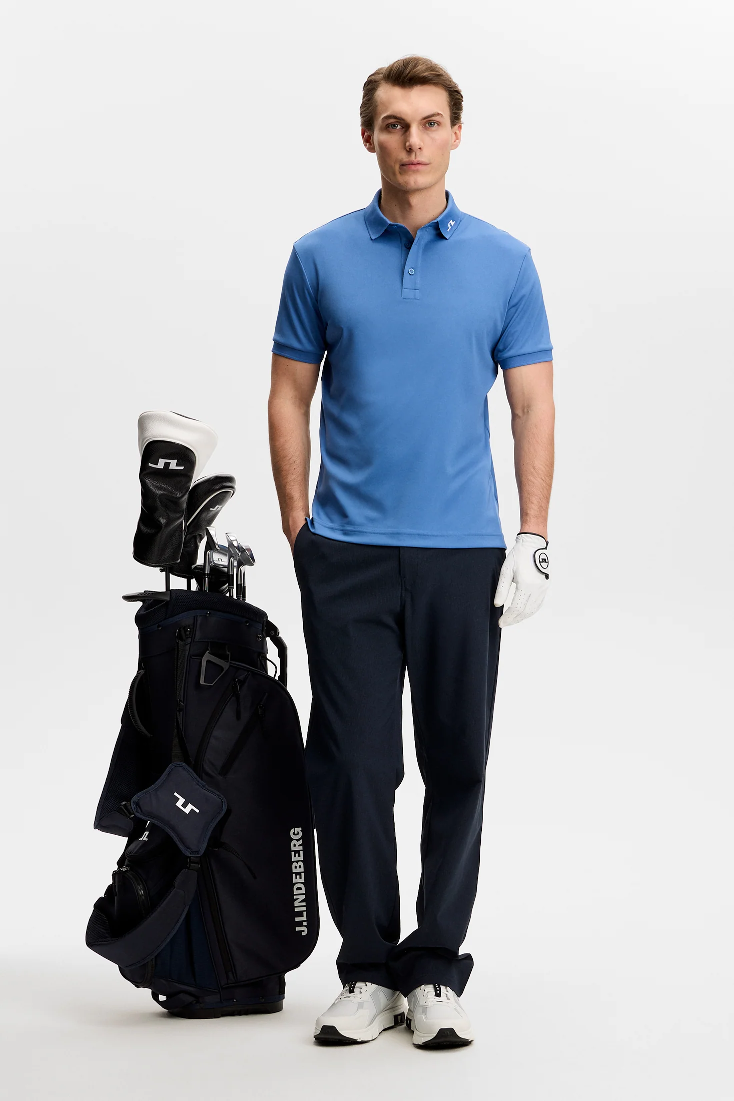 KV Print Polo / Federal Blue - Image 5