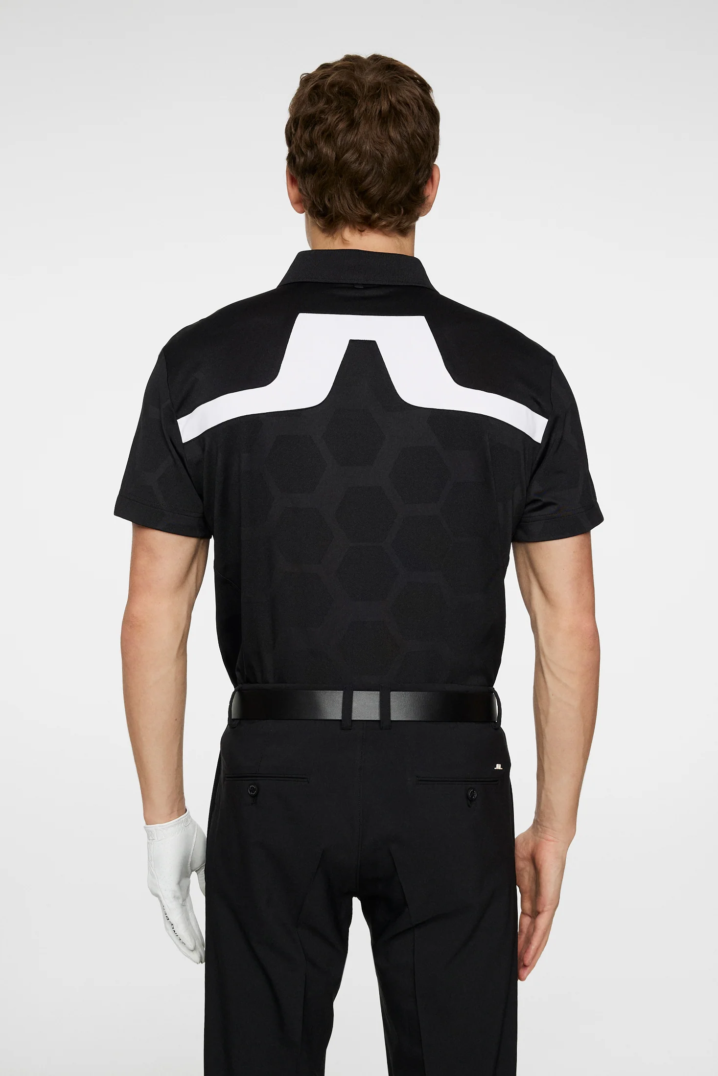 KV Tour Mesh Golf Polo / Causeway Black - Image 4