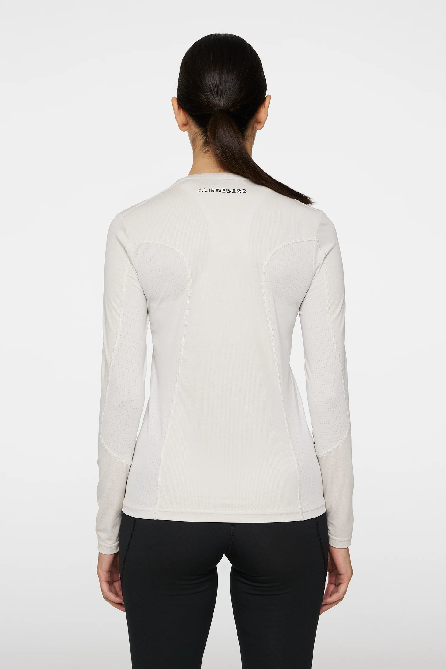 Landa LS T-shirt / Moonbeam Melange - Image 4