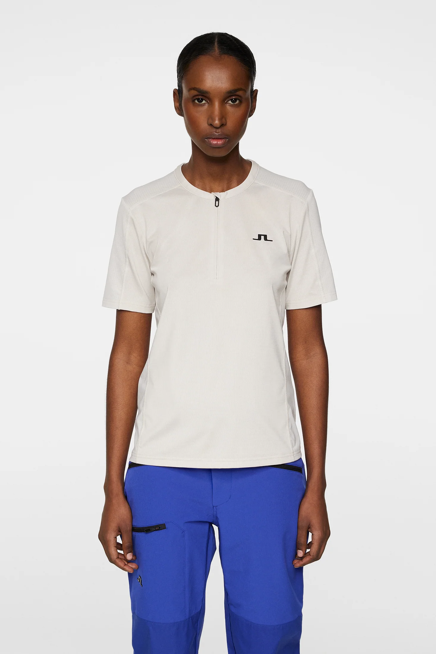 Landa T-shirt / Moonbeam Melange - Image 3