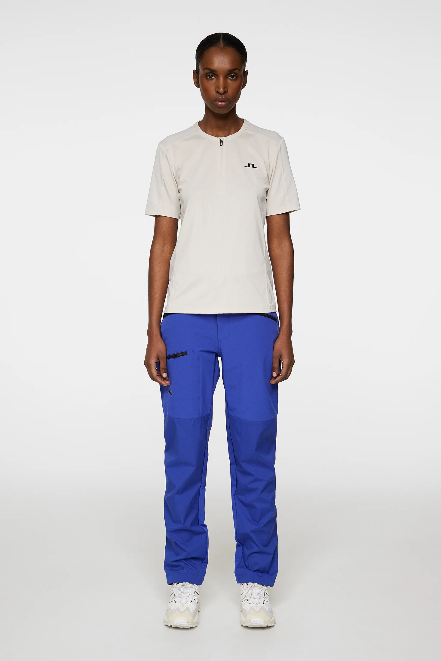 Landa T-shirt / Moonbeam Melange - Image 5