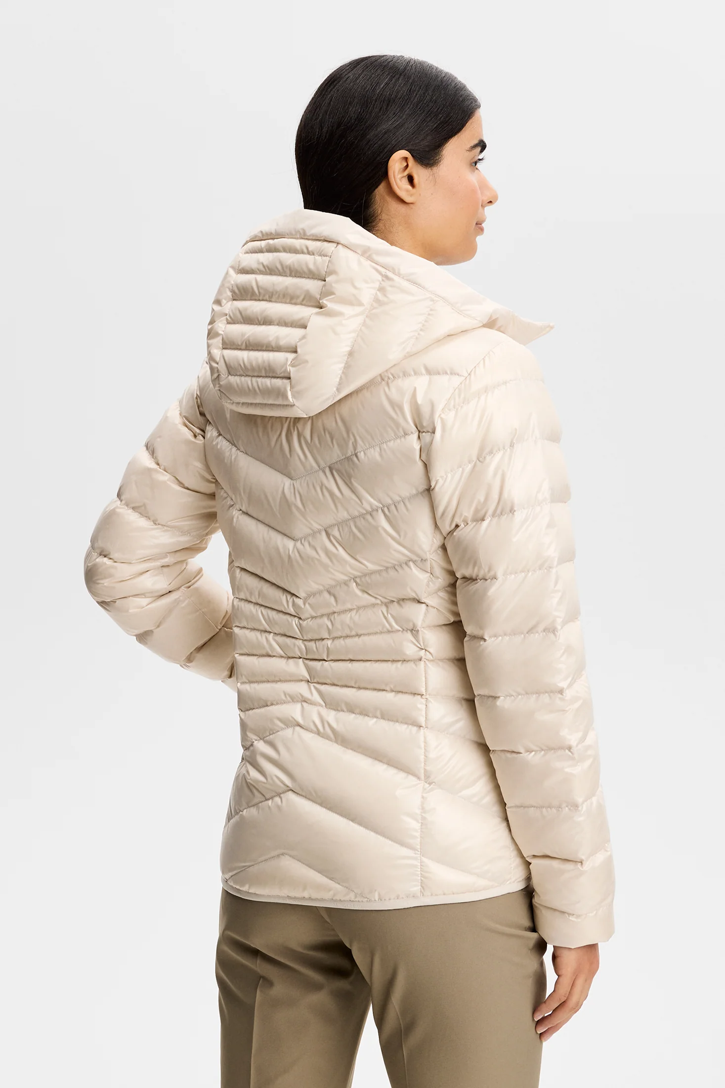 Lara Light Down Hood / Moonbeam - Image 3