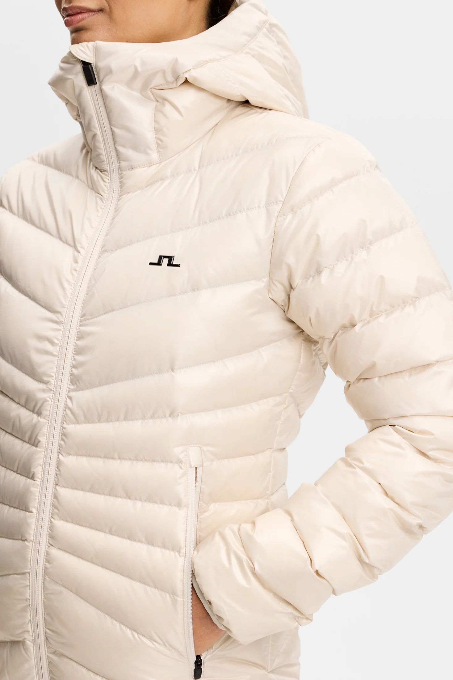 Lara Light Down Hood / Moonbeam - Image 5