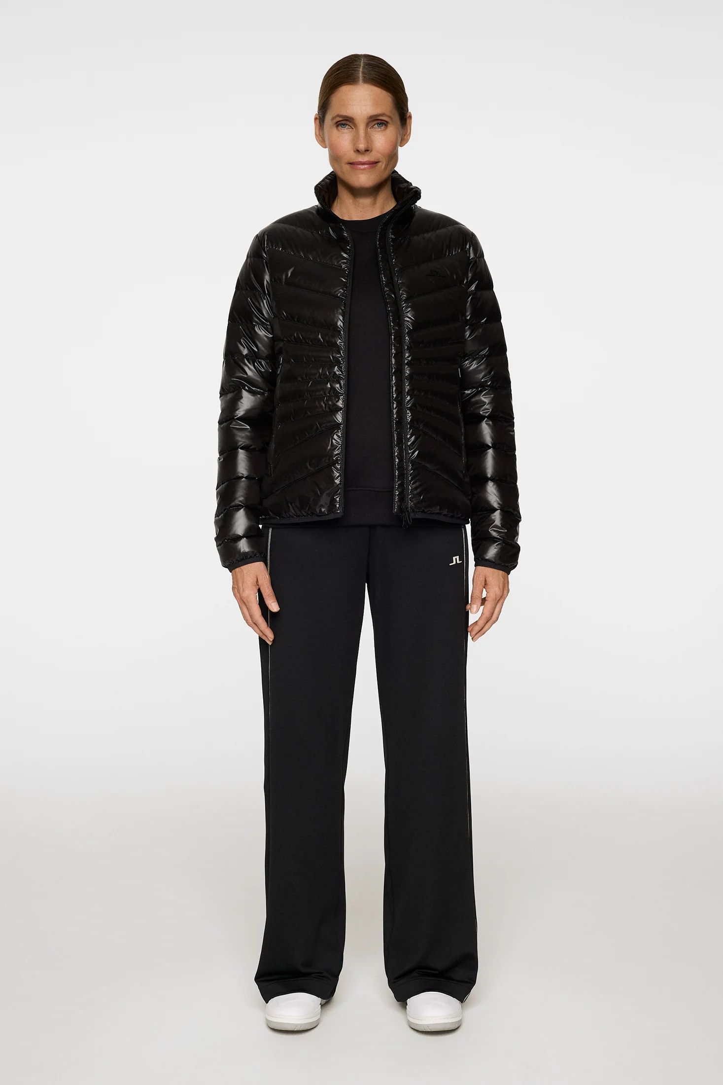Lara Light Down Jacket / Black - Image 4
