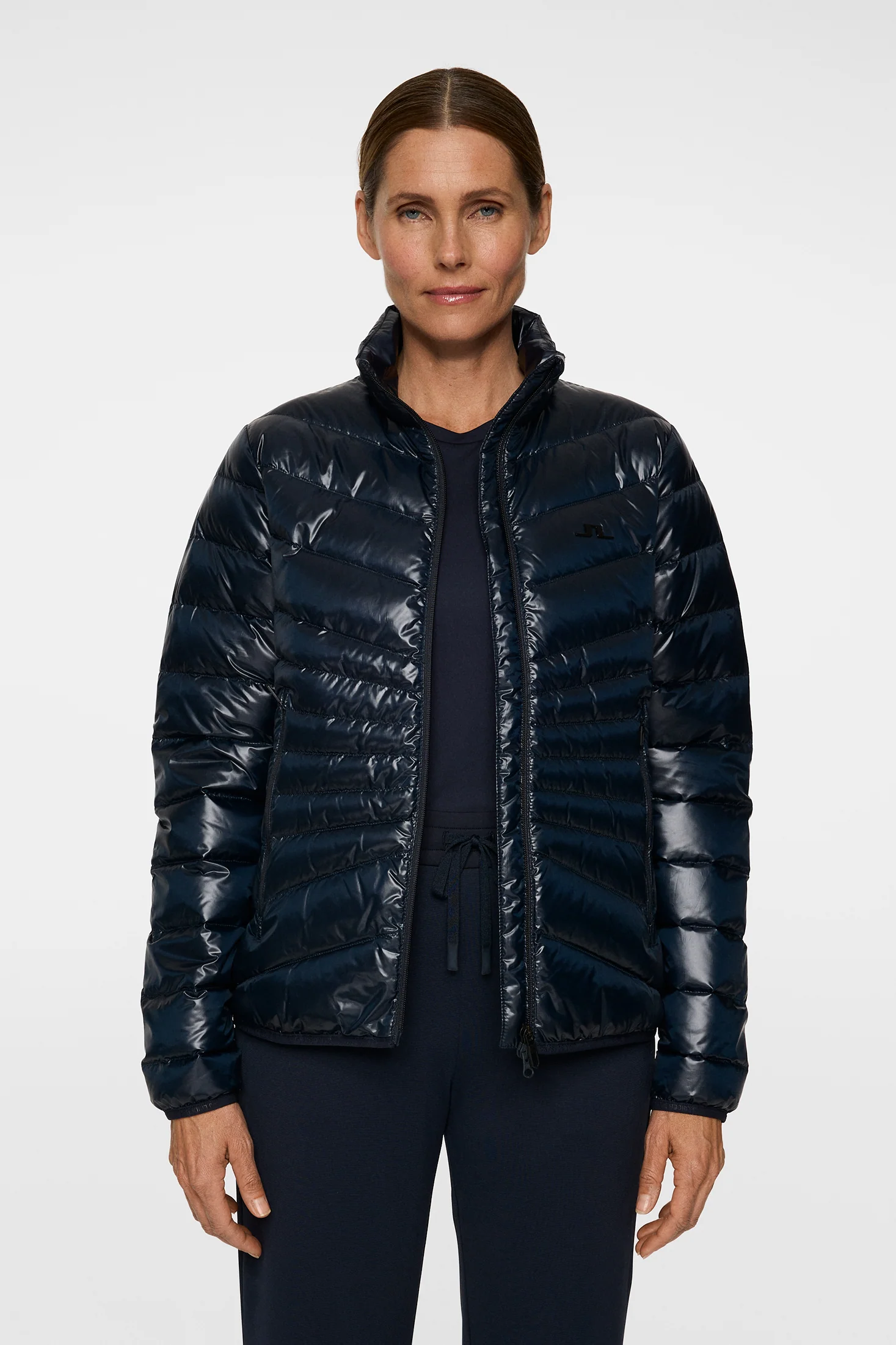 Lara Light Down Jacket / JL Navy - Image 2