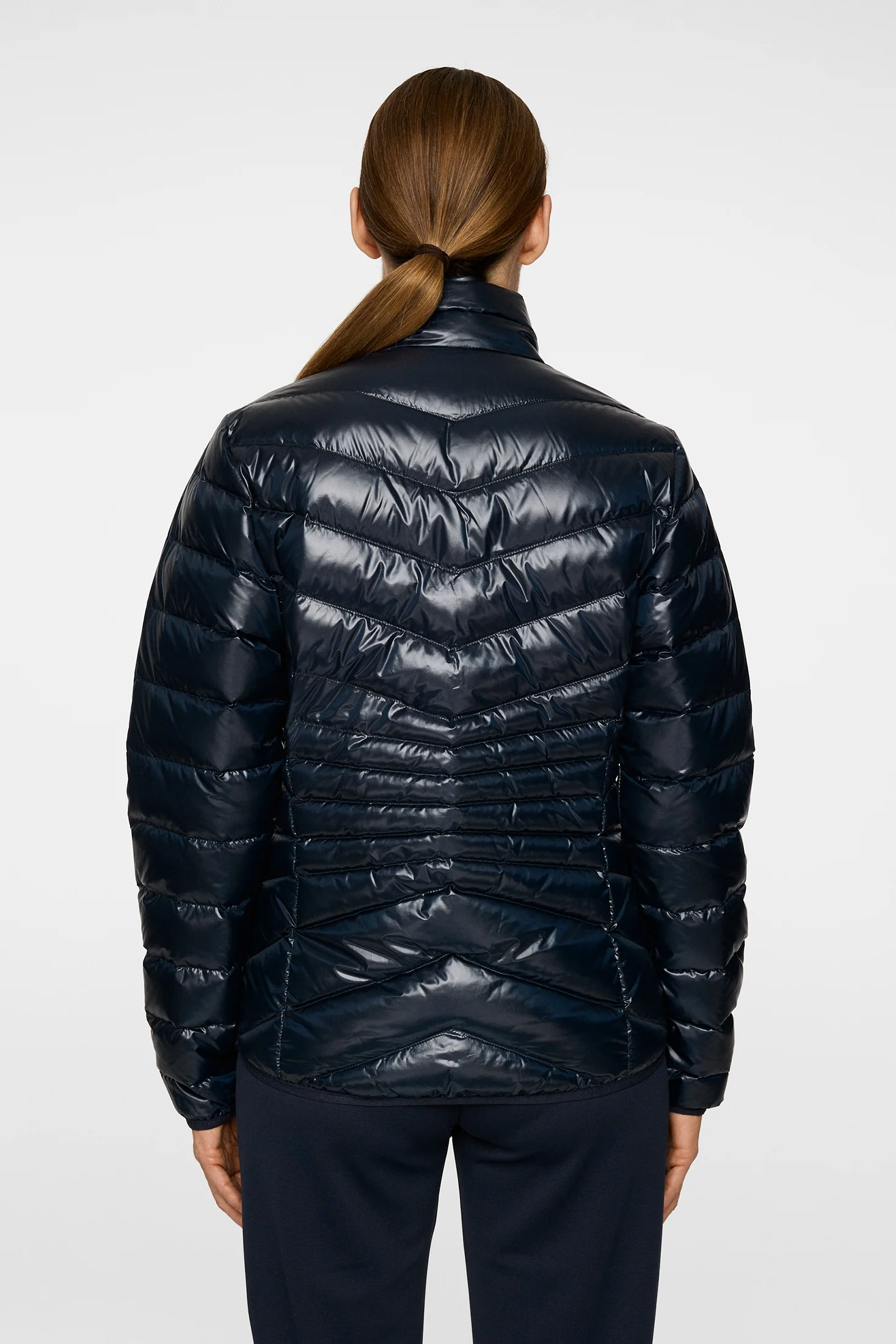 Lara Light Down Jacket / JL Navy - Image 3