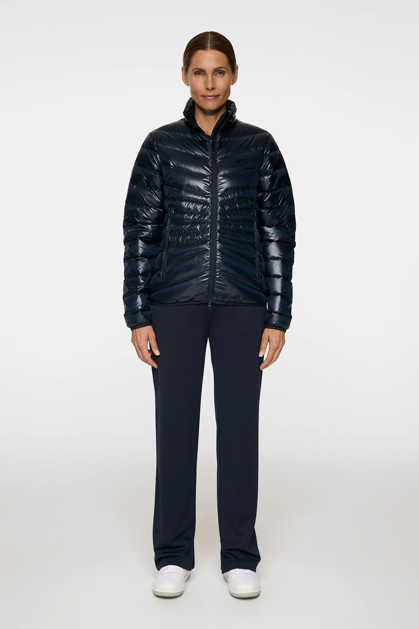 Lara Light Down Jacket / JL Navy - Image 4