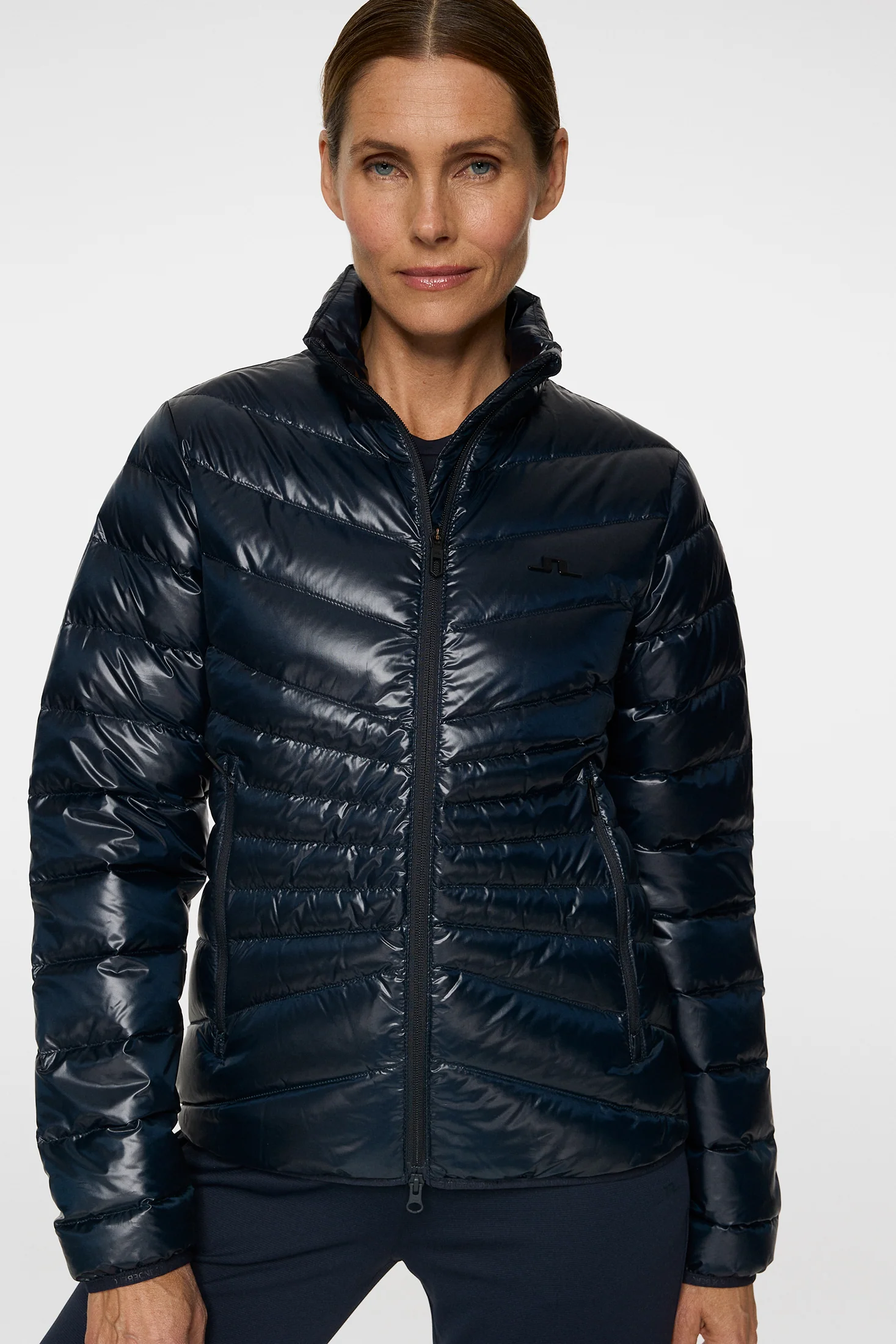 Lara Light Down Jacket / JL Navy - Image 5