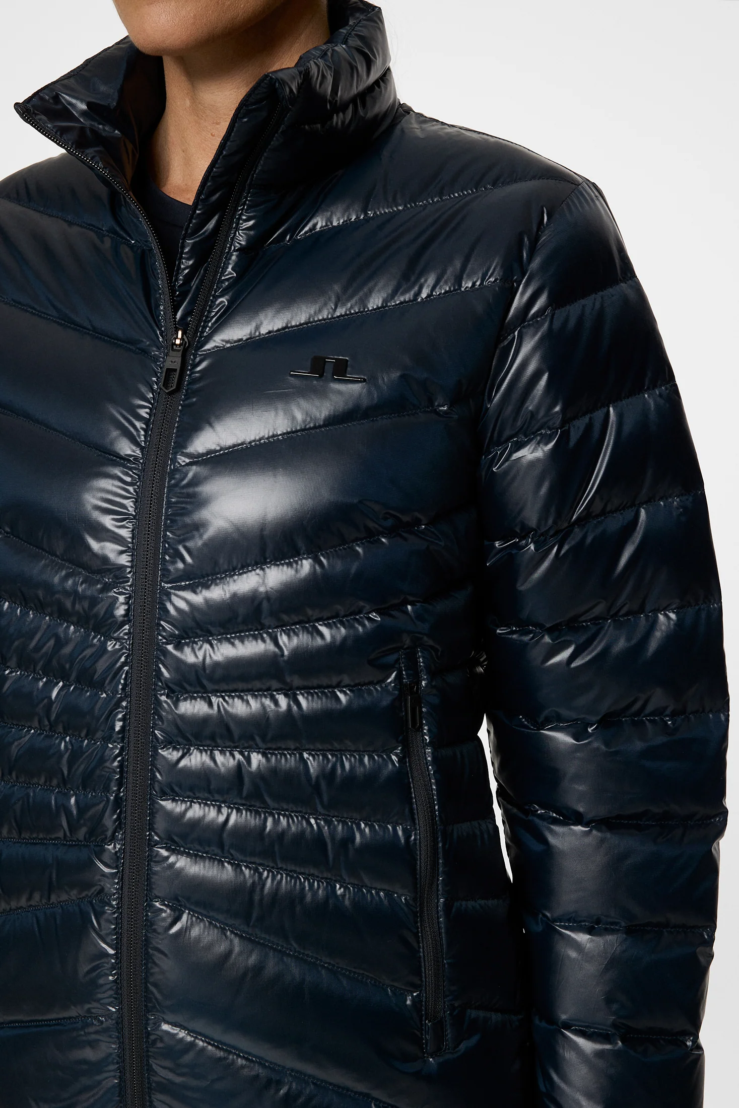 Lara Light Down Jacket / JL Navy - Image 6