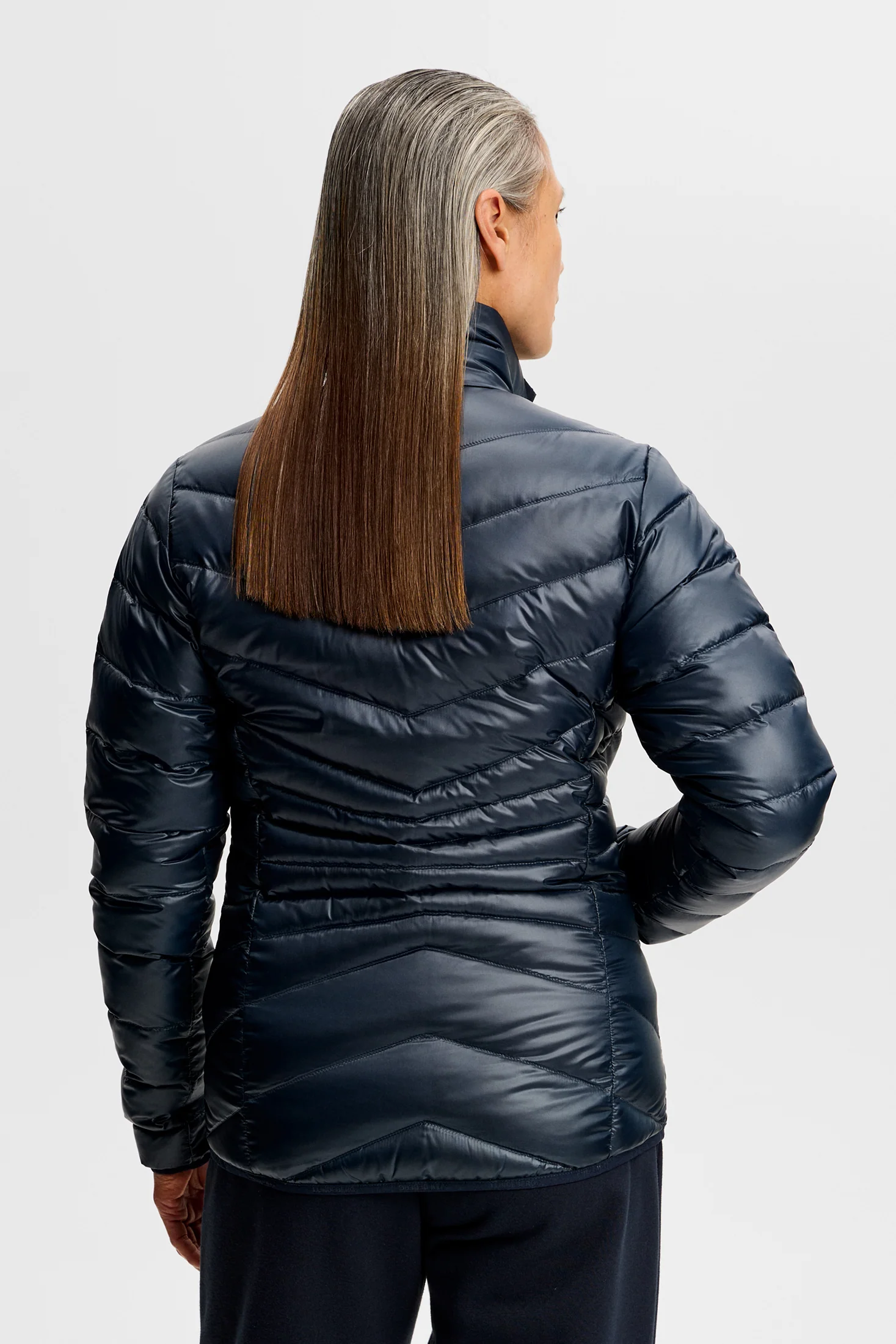Lara Light Down Jacket / JL Navy - Image 3