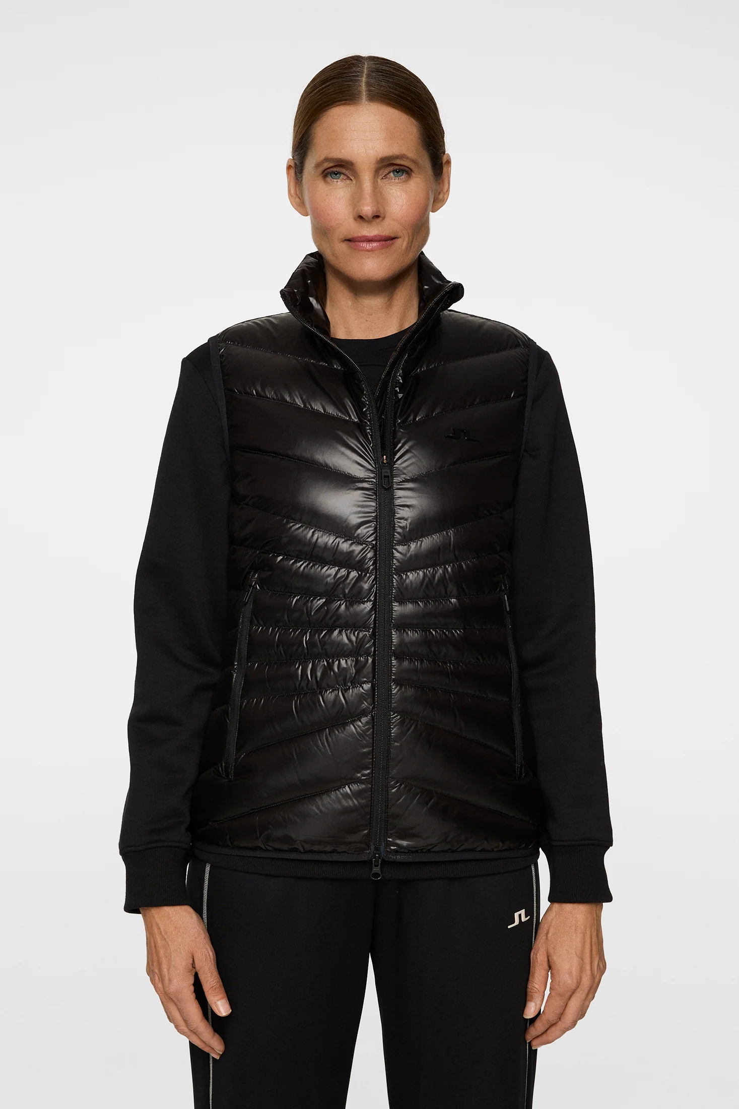 Lara Light Down Vest / Black - Image 2