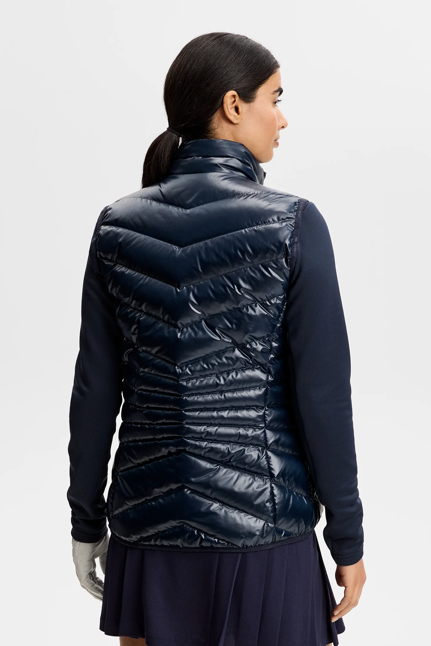 Lara Light Down Vest / JL Navy - Image 3