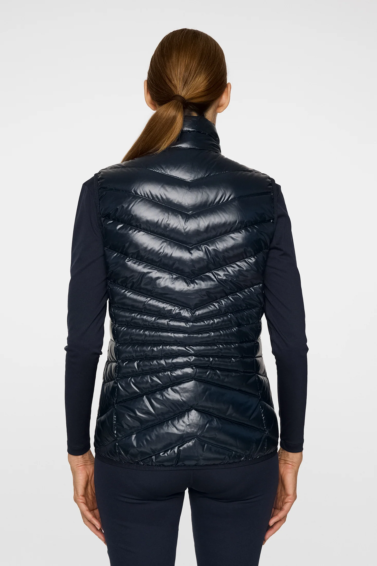 Lara Light Down Vest / JL Navy - Image 3