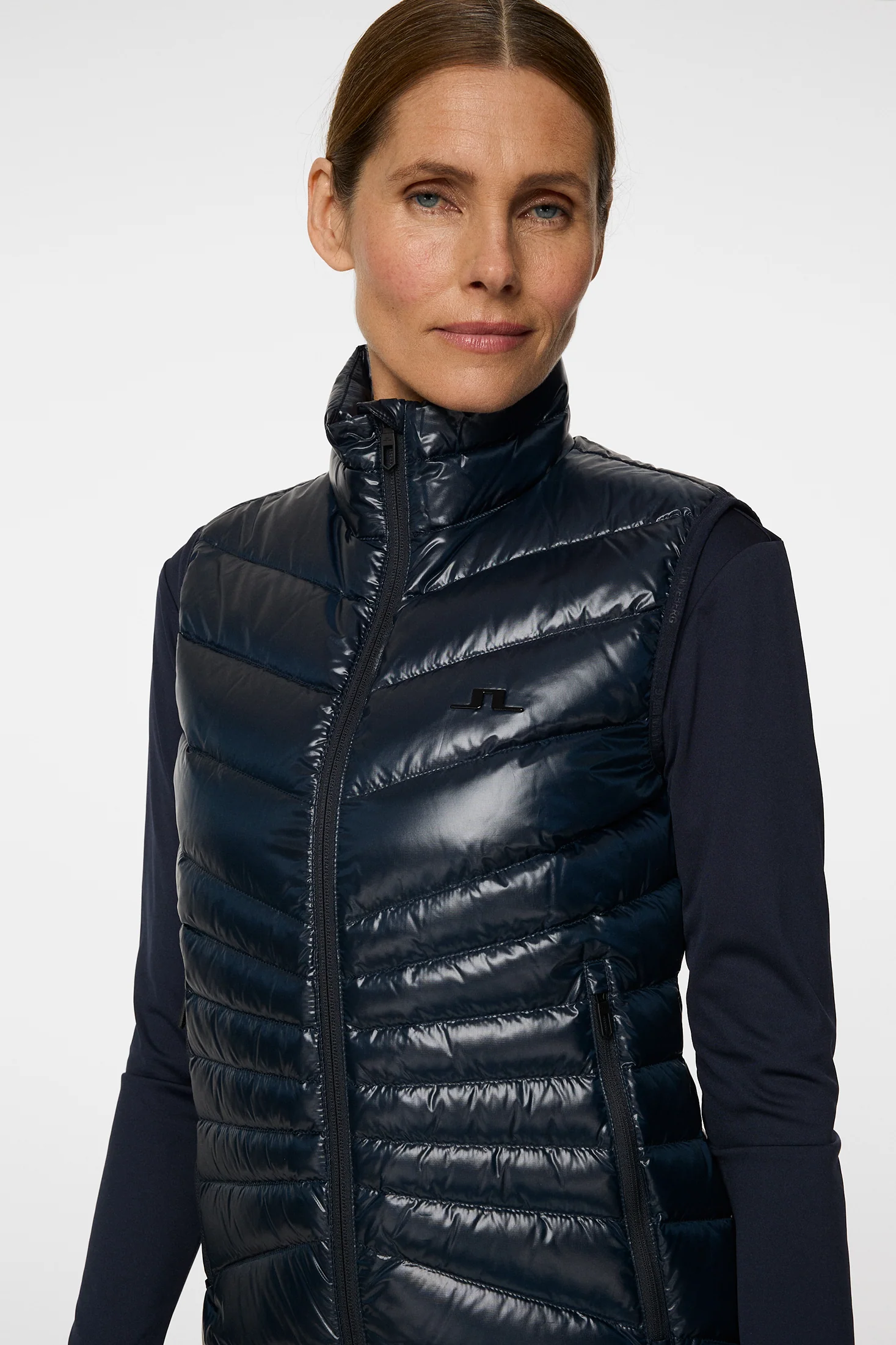 Lara Light Down Vest / JL Navy - Image 5