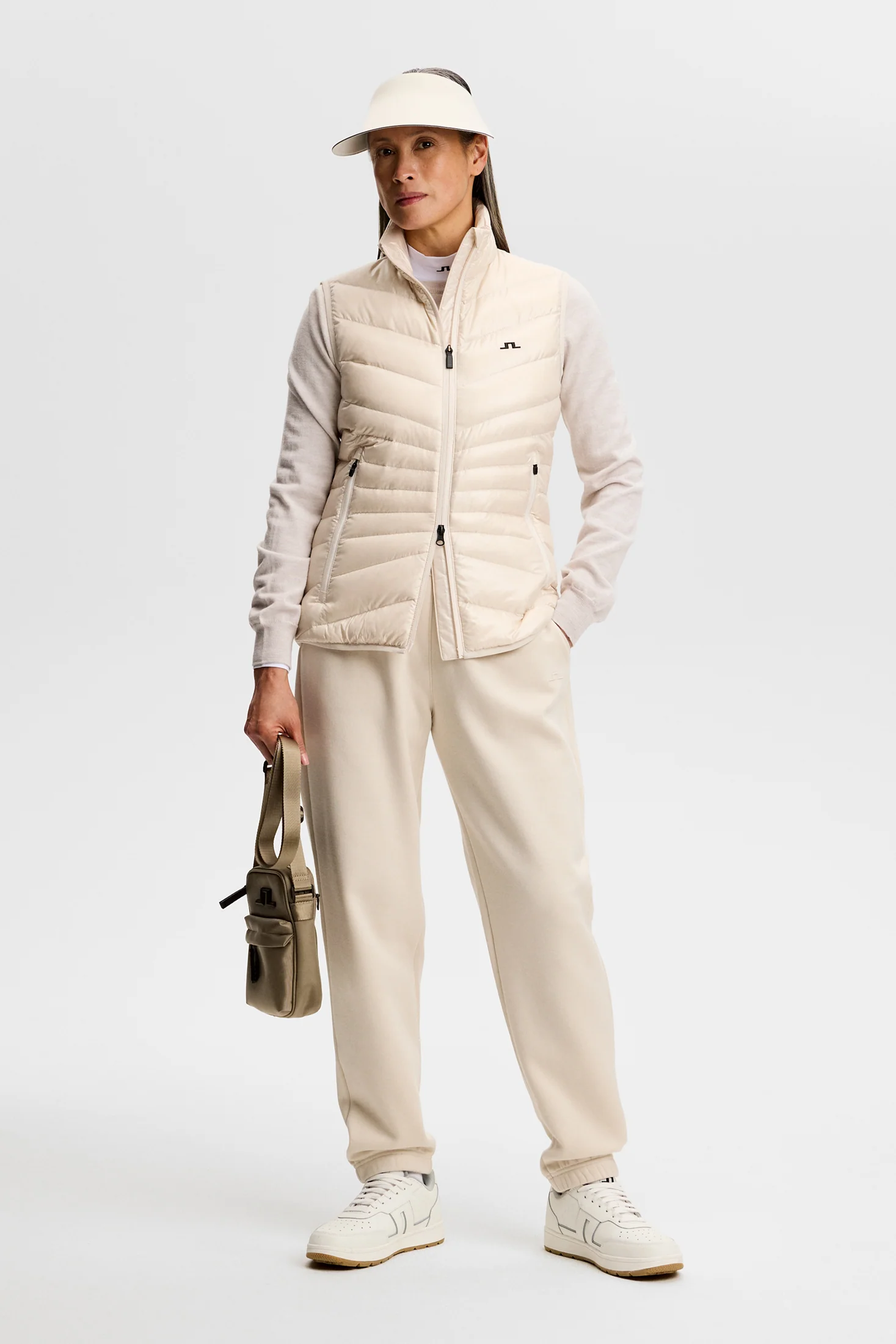 Lara Light Down Vest / Moonbeam - Image 4