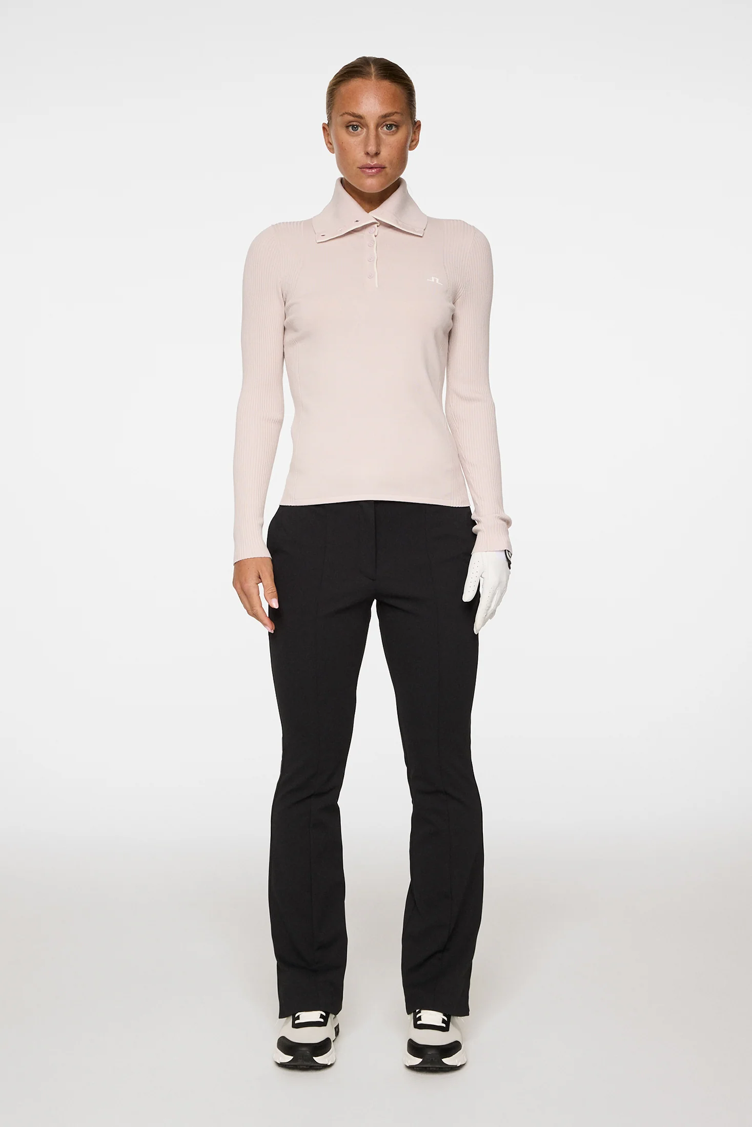 Leonie Knitted Shirt / Grey Lilac - Image 4
