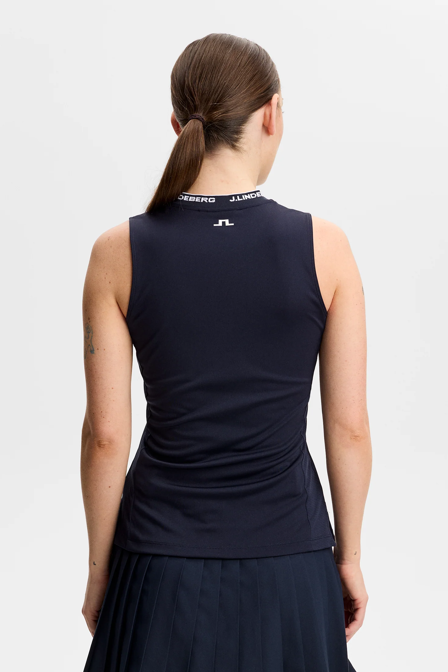 Leya Sleeveless Top / JL Navy - Image 3