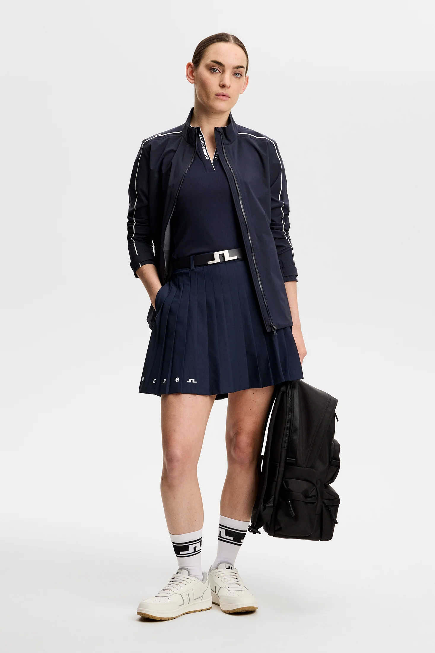 Leya Sleeveless Top / JL Navy - Image 4