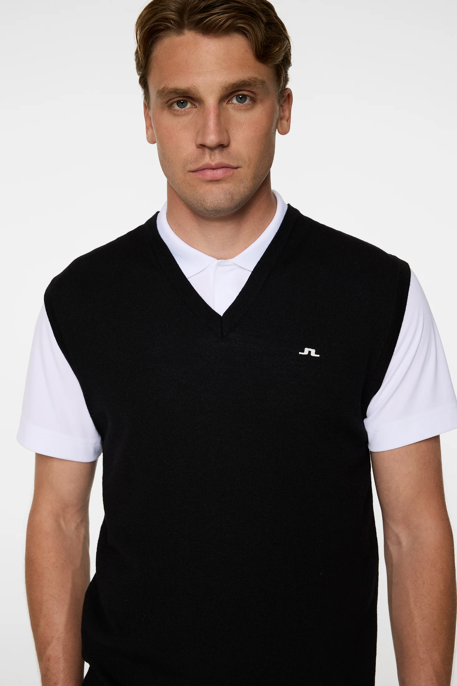 Liam Knitted Vest / Black - Image 5