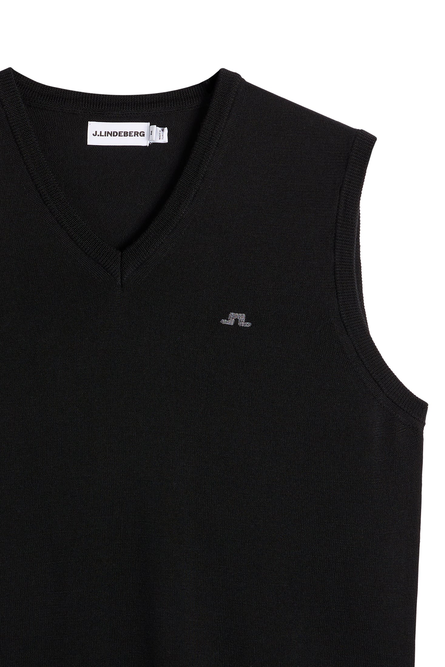 Liam Knitted Vest / Black - Image 6