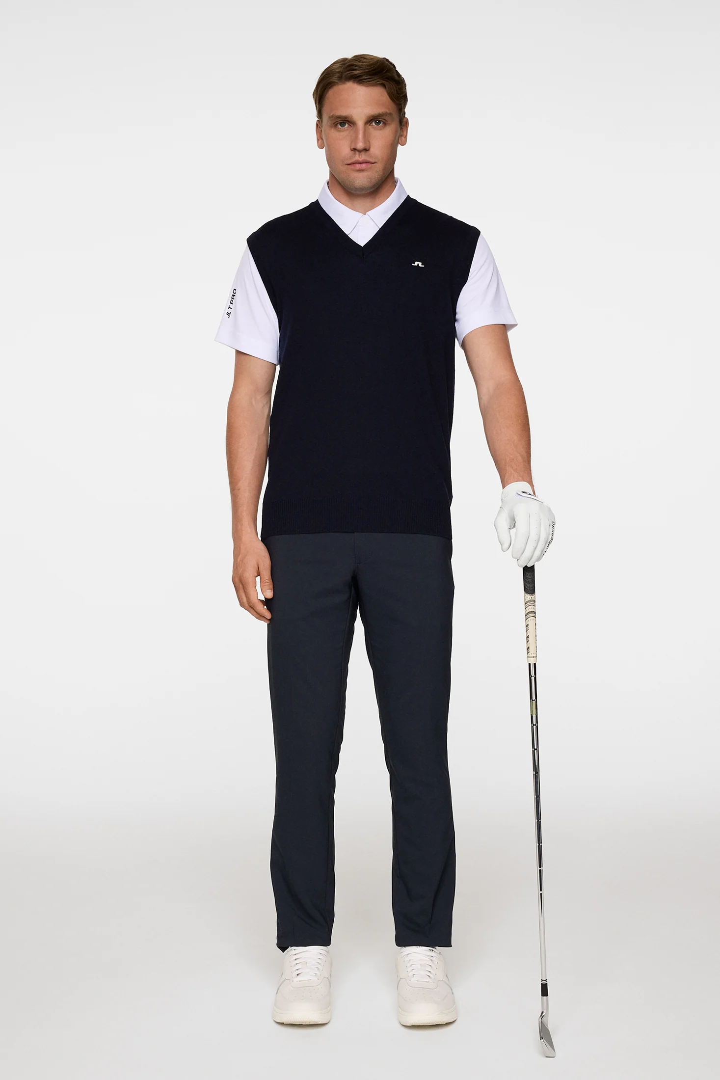 Liam Knitted Vest / JL Navy - Image 4