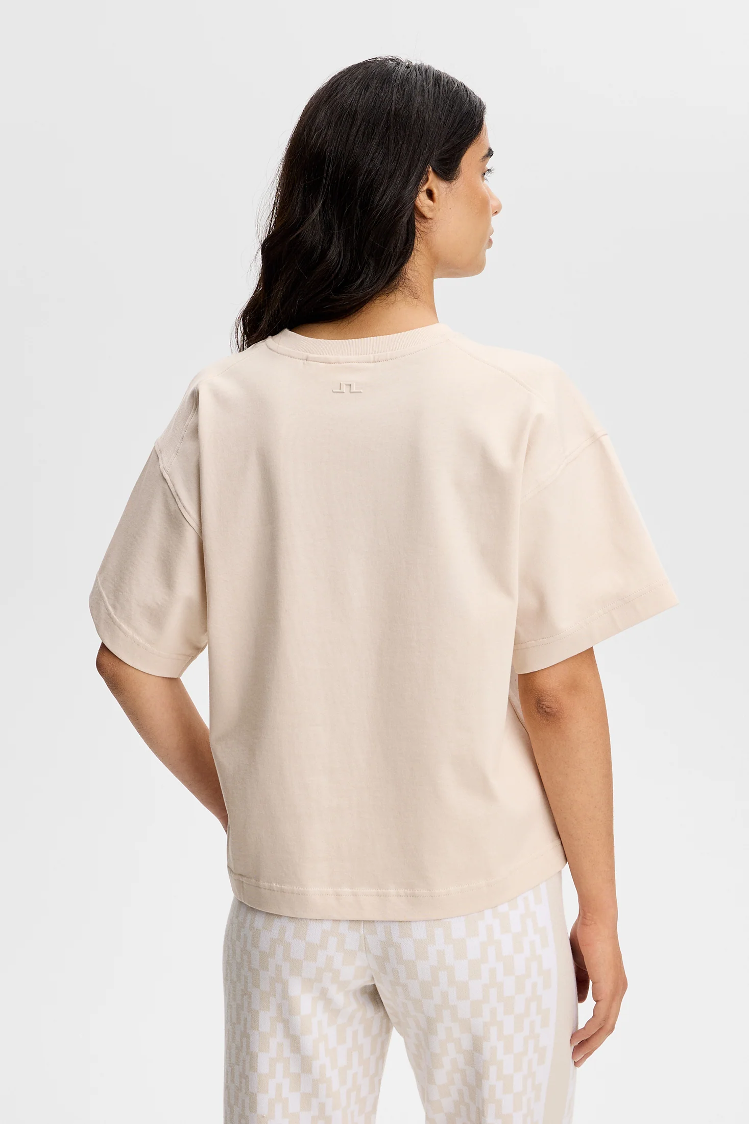 Lilly Boxy T-shirt / Moonbeam - Image 3