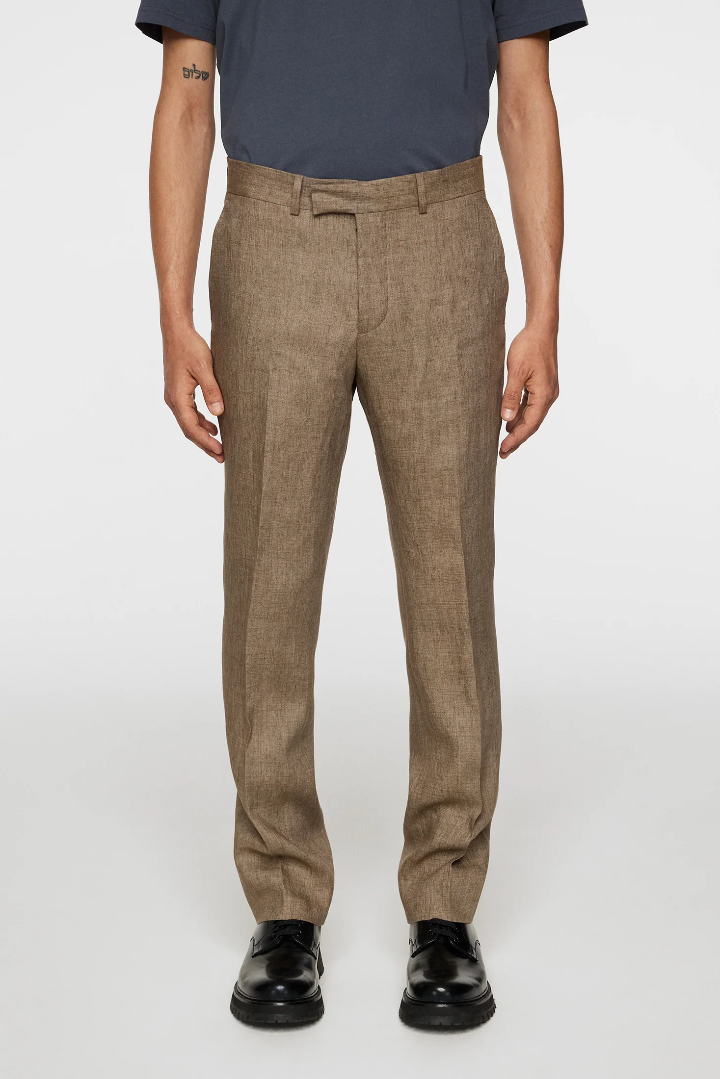 Lois Super Linen Pants / Sepia Tint - Image 2
