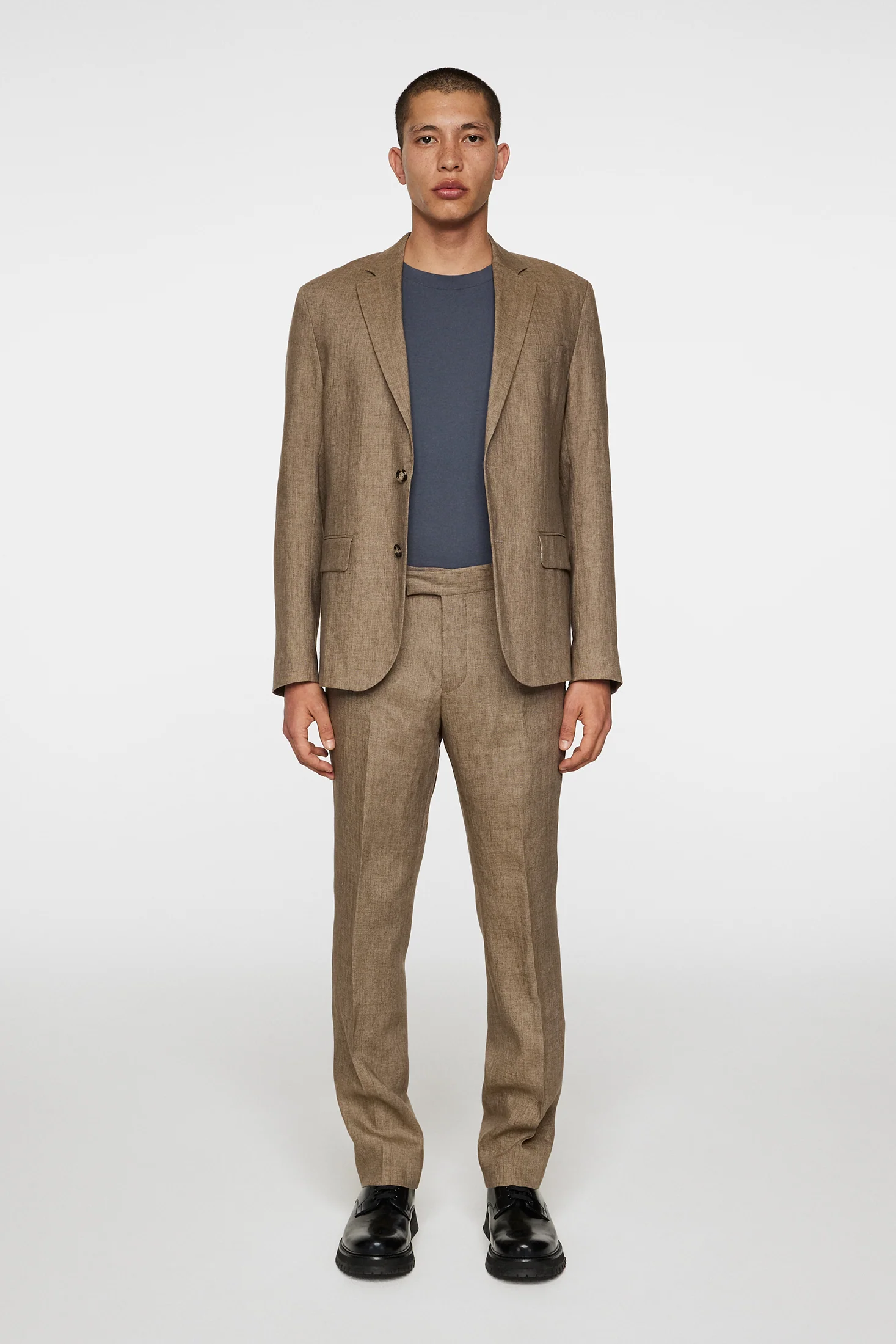 Lois Super Linen Pants / Sepia Tint - Image 4