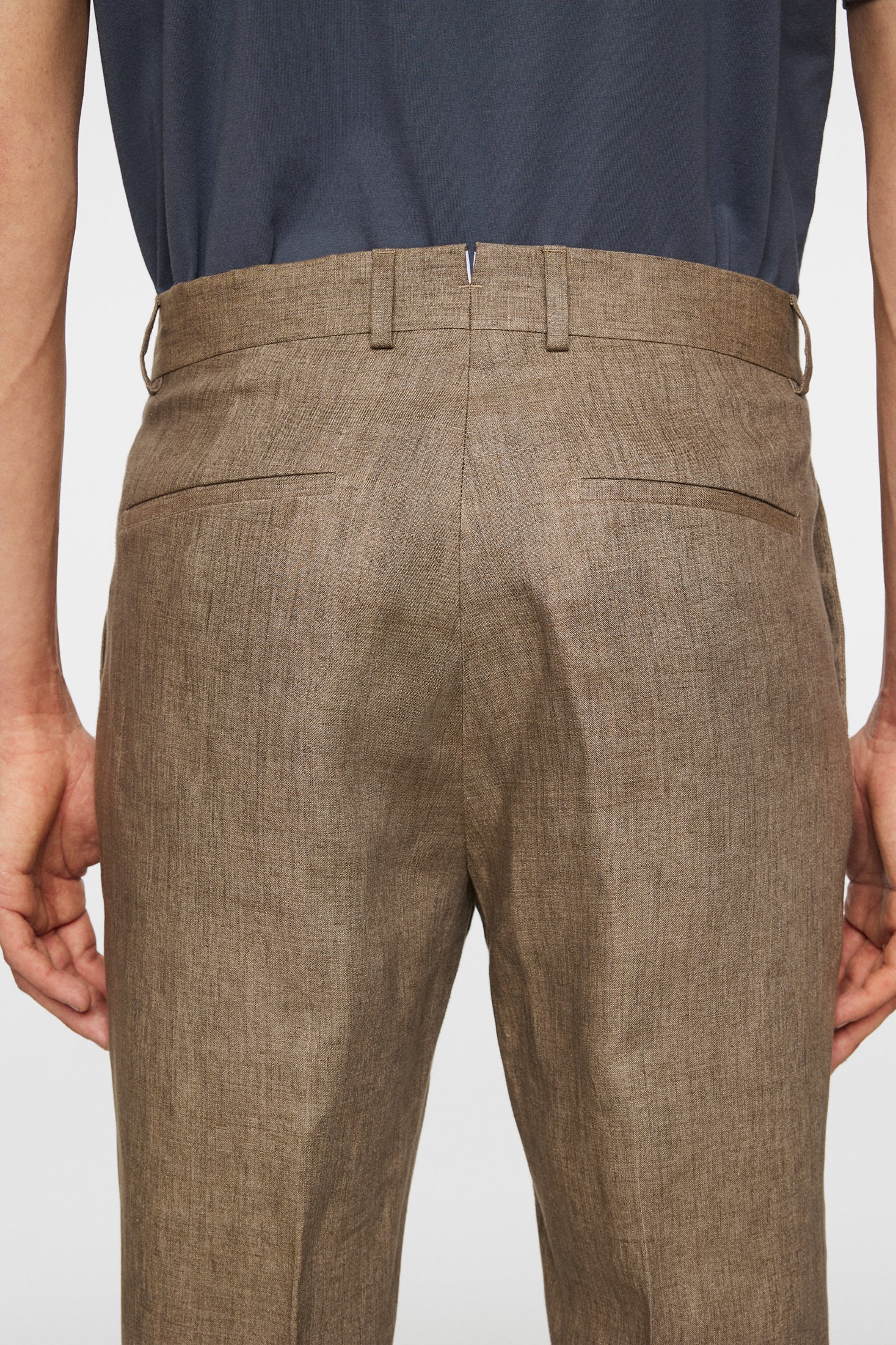 Lois Super Linen Pants / Sepia Tint - Image 6