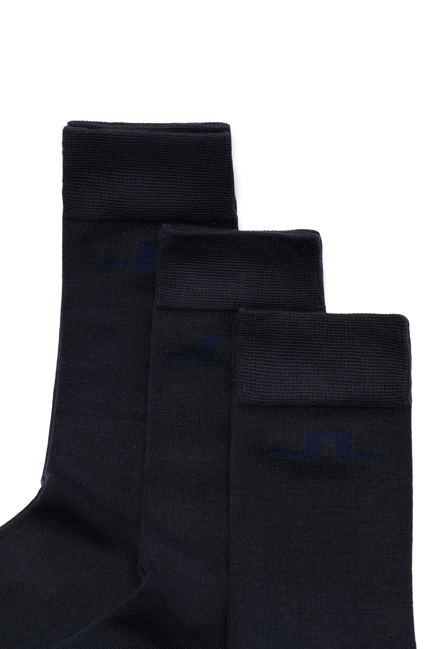Long Socks 3P / Black - Image 2