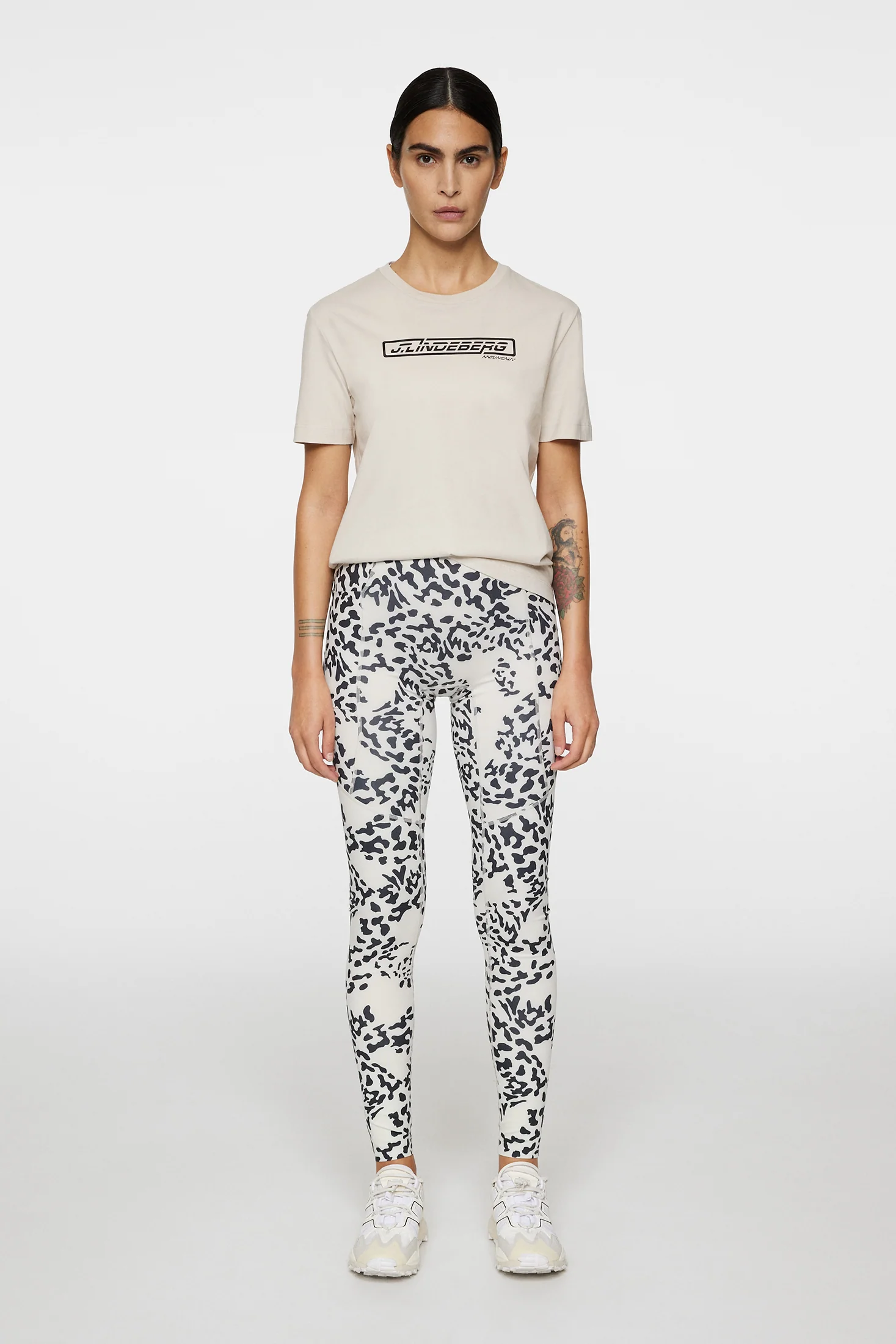 Louise Printed Tights / Snake Rock Moonbeam M - Image 4