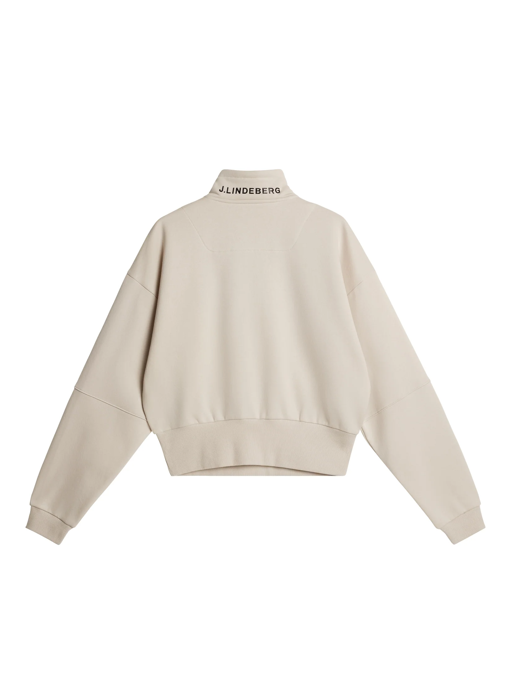 Lucia Zip Mock Neck / Moonbeam - Image 2