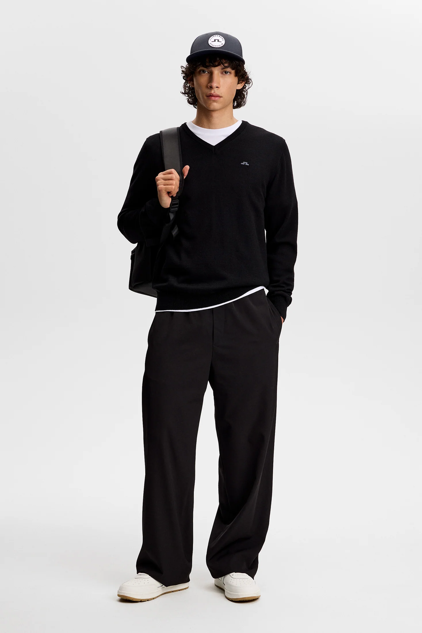 Lymann Knitted Sweater / Black - Image 4