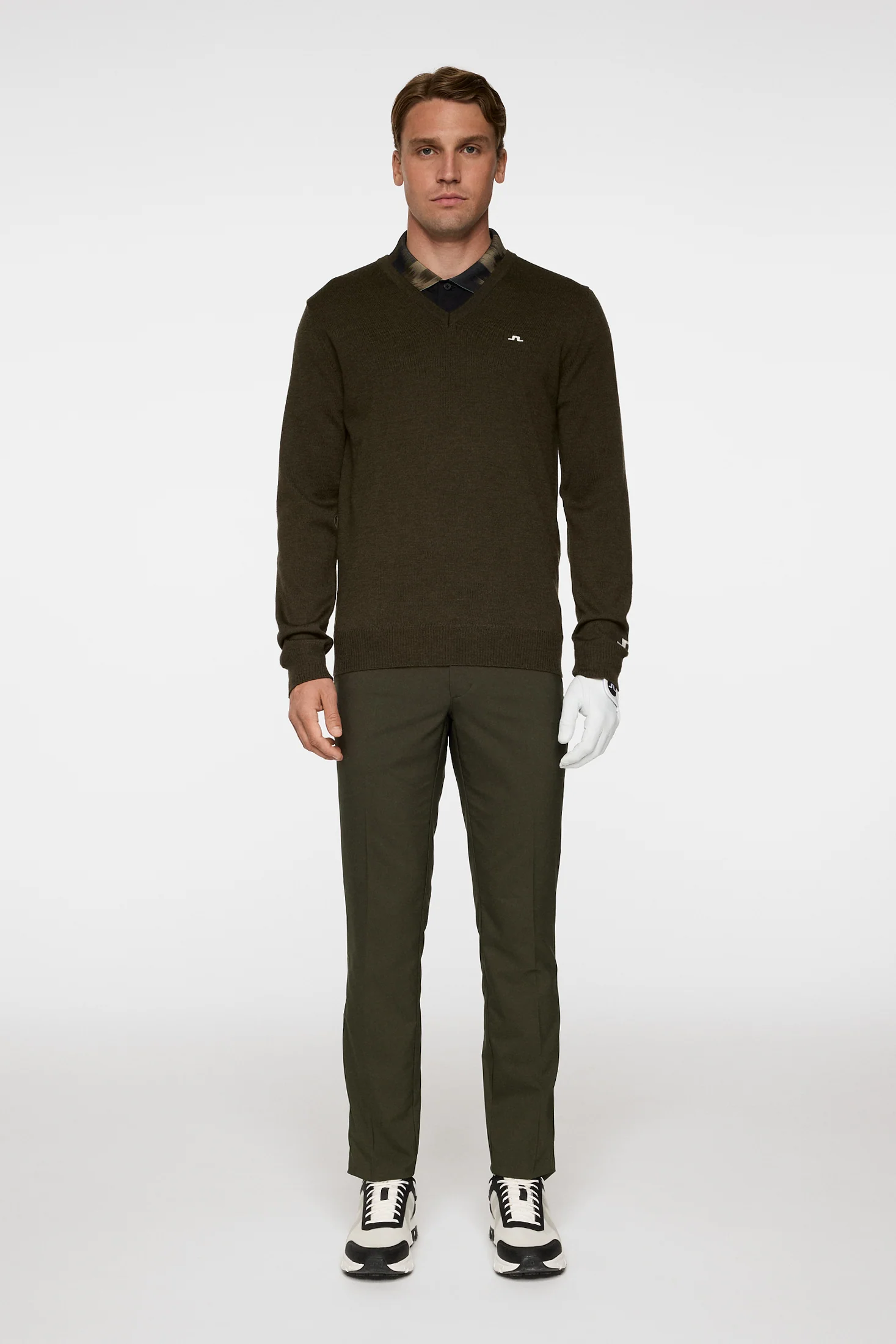 Lymann Knitted Sweater / Forest Green - Image 4