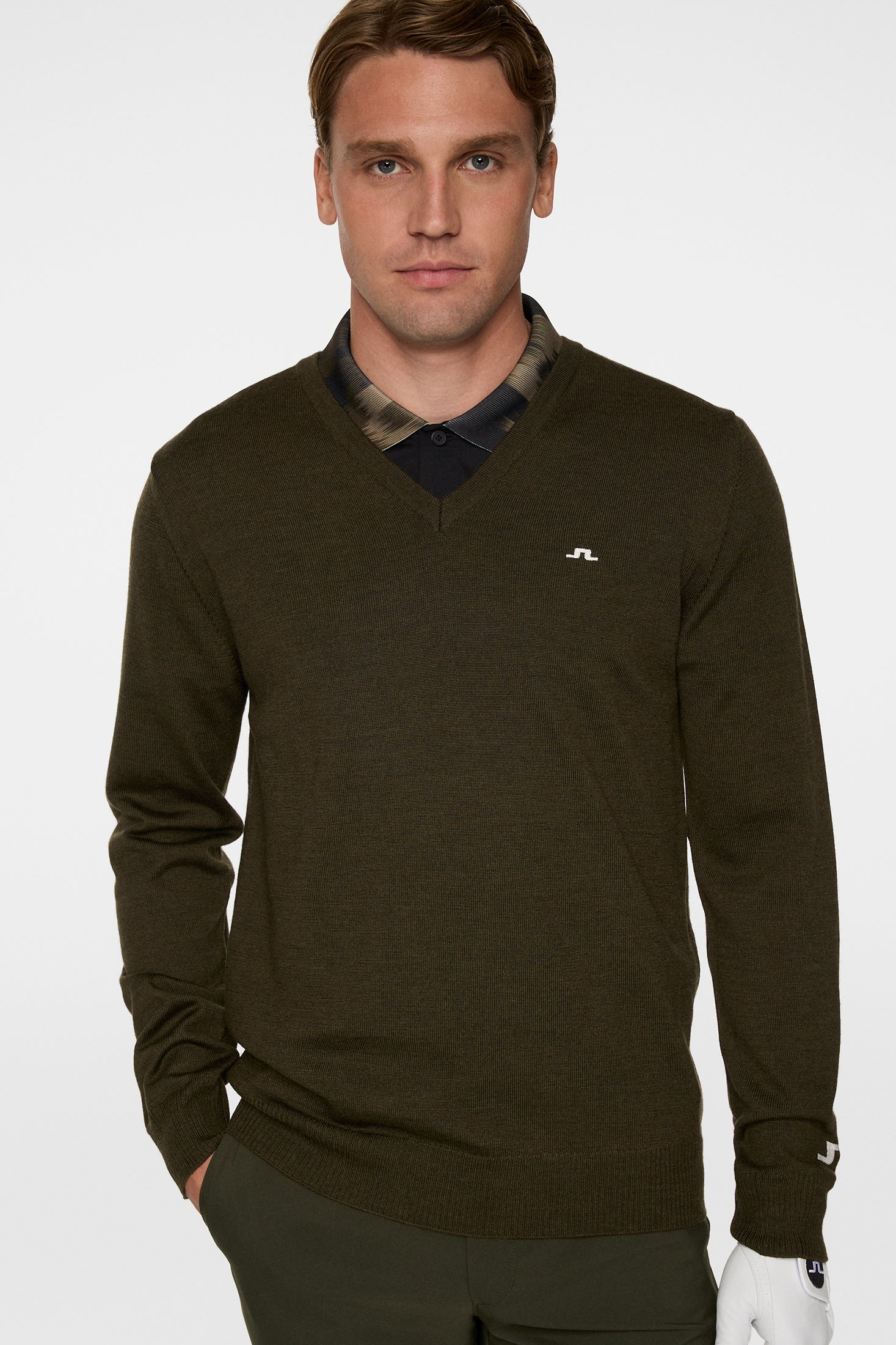 Lymann Knitted Sweater / Forest Green - Image 5
