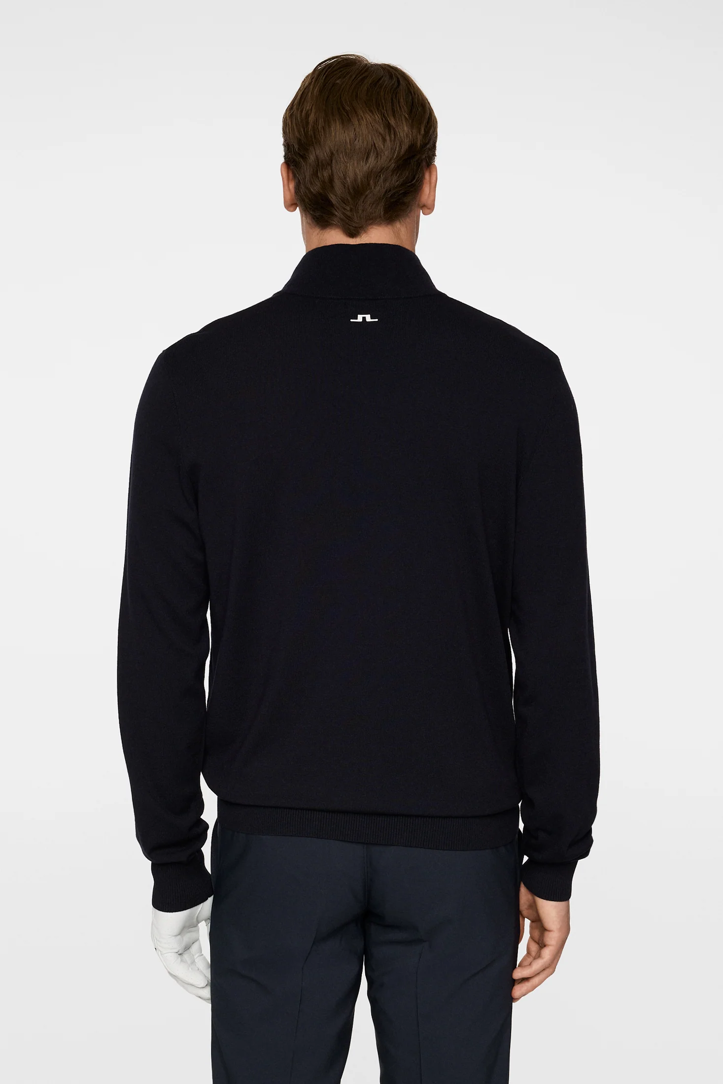 Mac Knitted Zip Sweater / JL Navy - Image 3